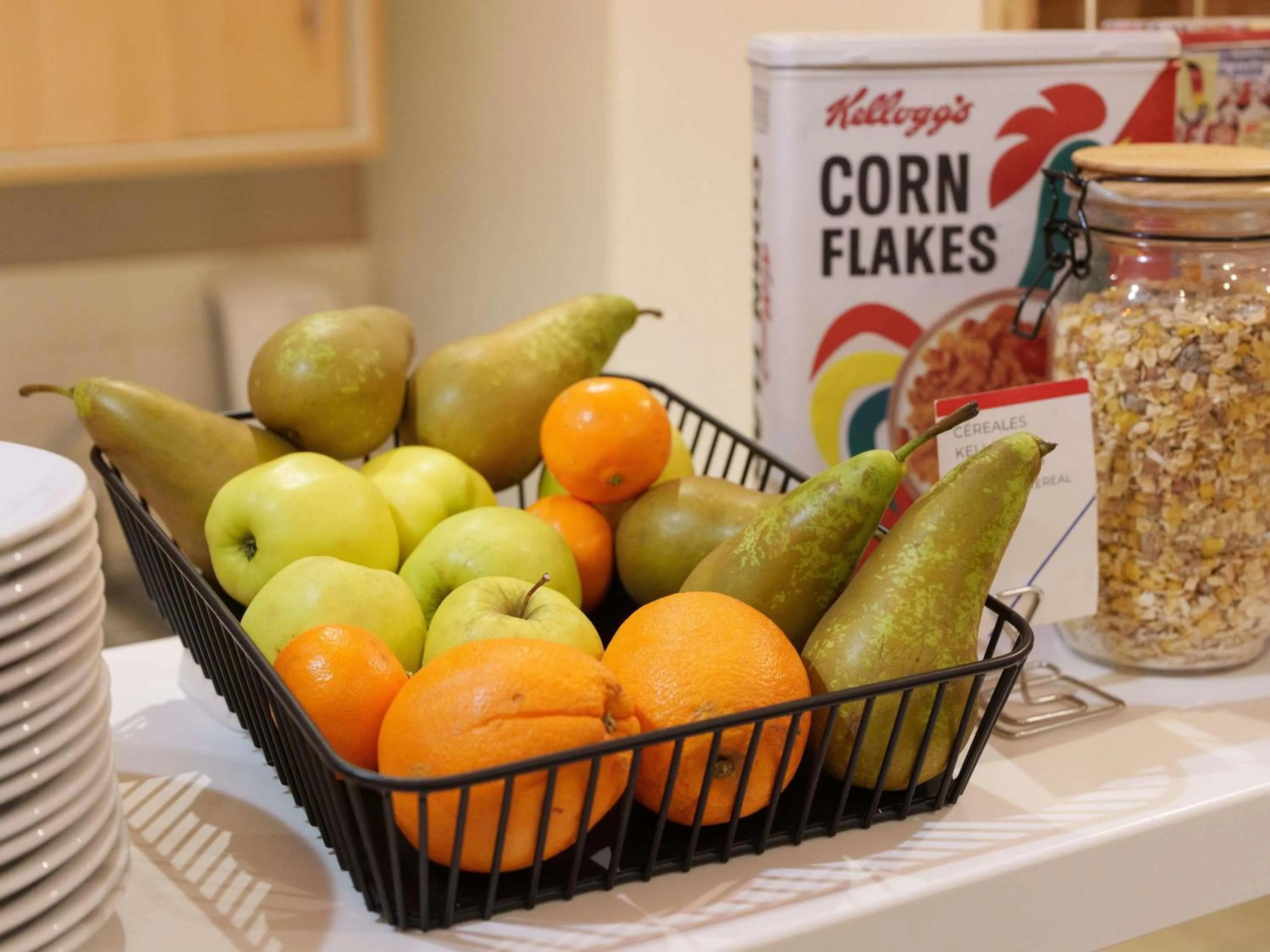 Breakfast in ibis budget Saint-Quentin Centre Gare