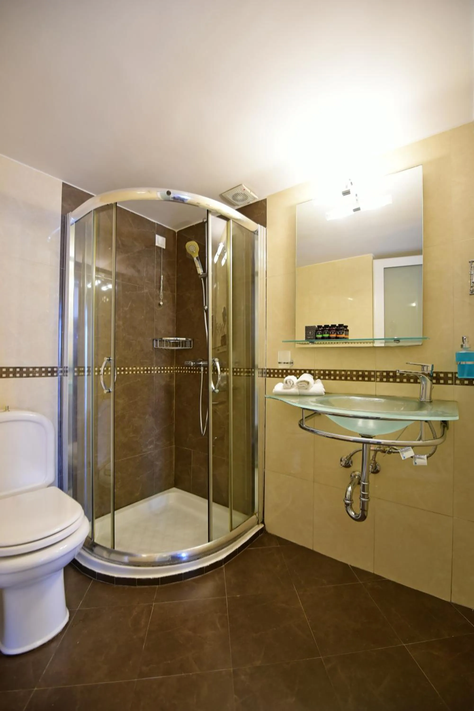 Shower in Hotel Sophia