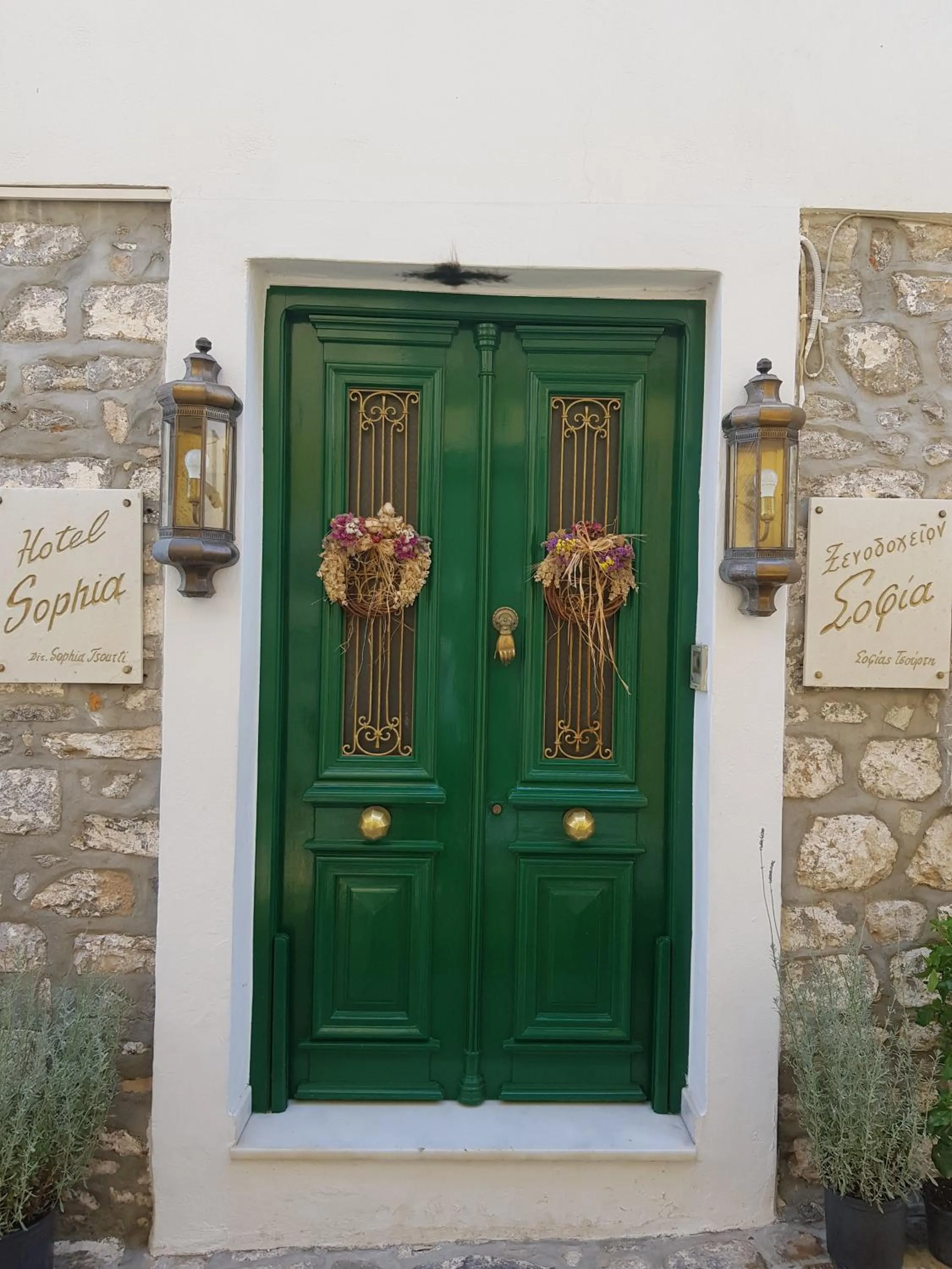 Facade/entrance in Hotel Sophia