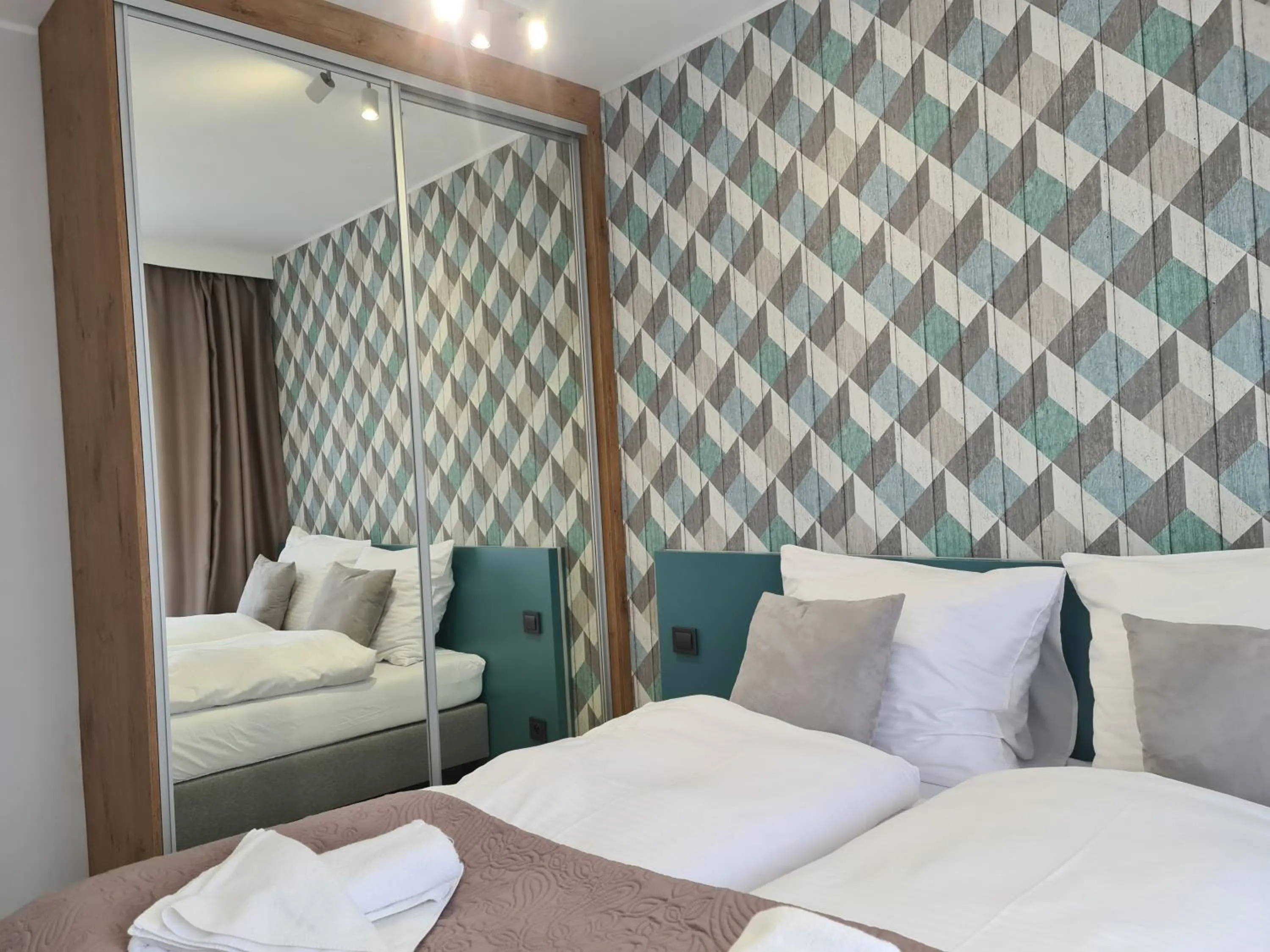 Restaurant/places to eat, Bed in Apartamenty Rondo