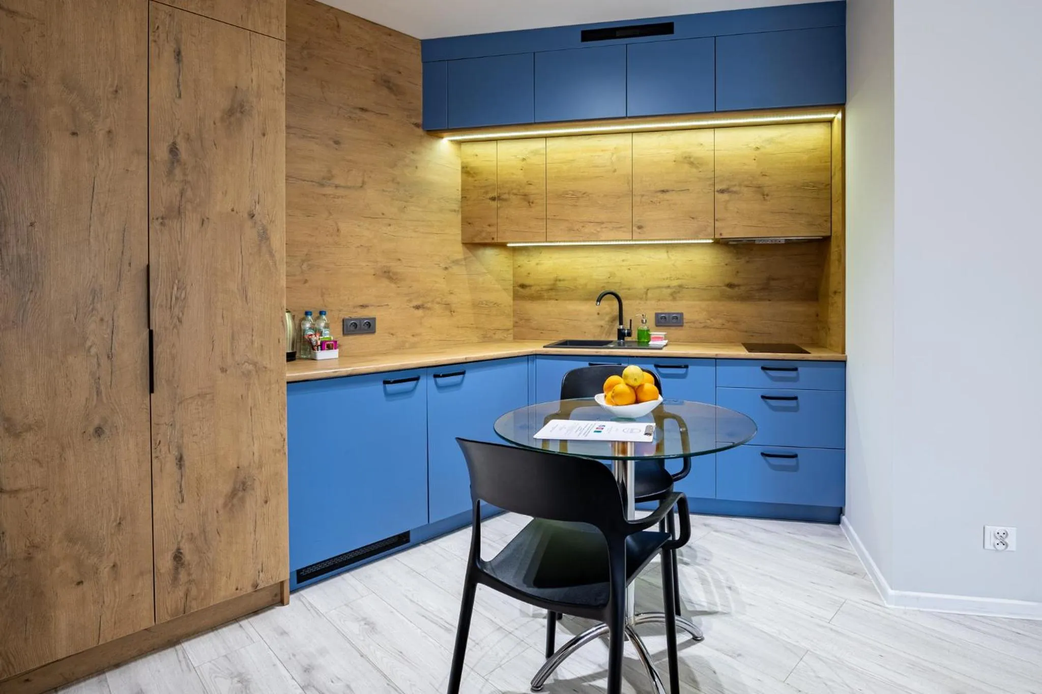 Kitchen or kitchenette in Apartamenty Rondo