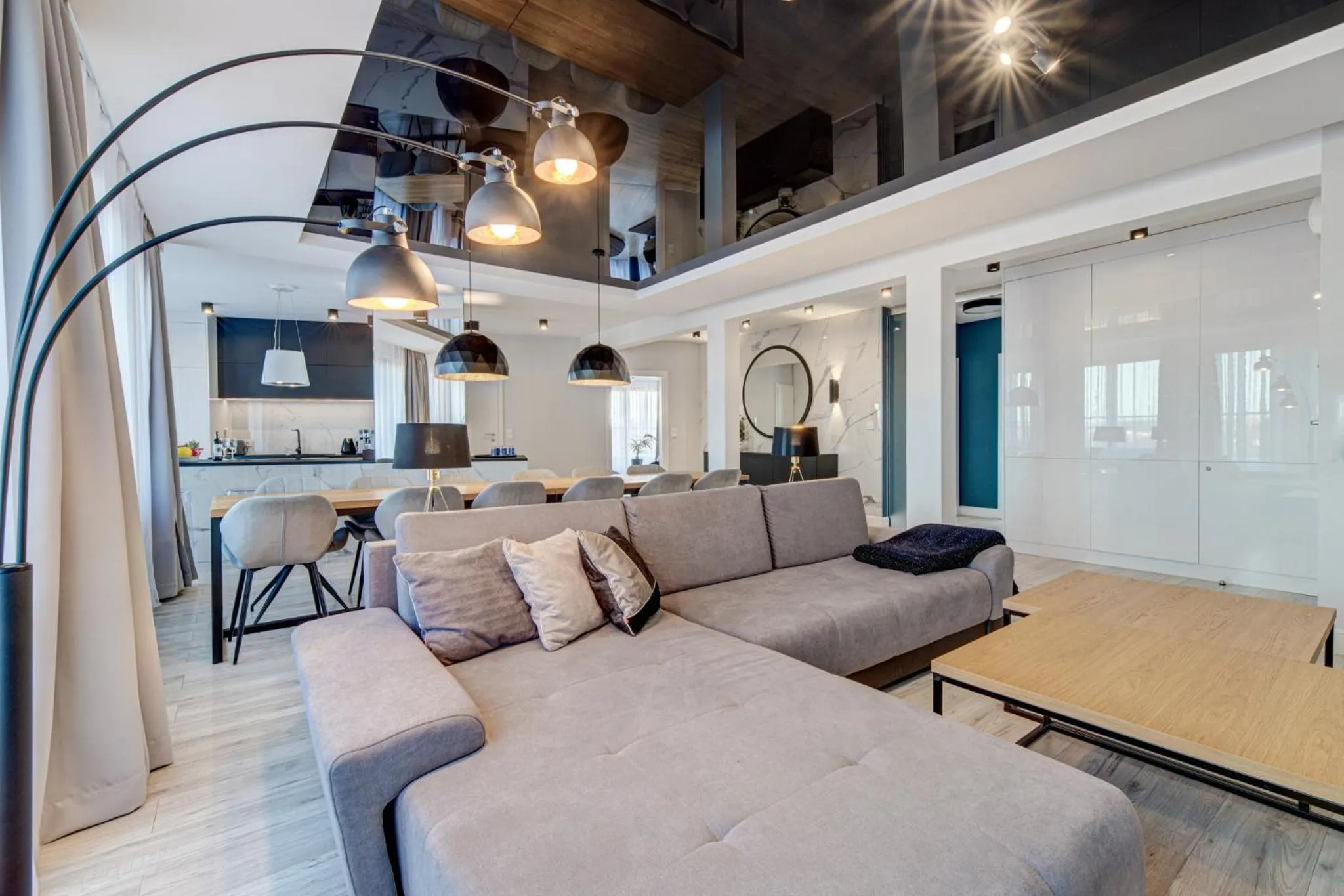 Kitchen or kitchenette in Apartamenty Rondo