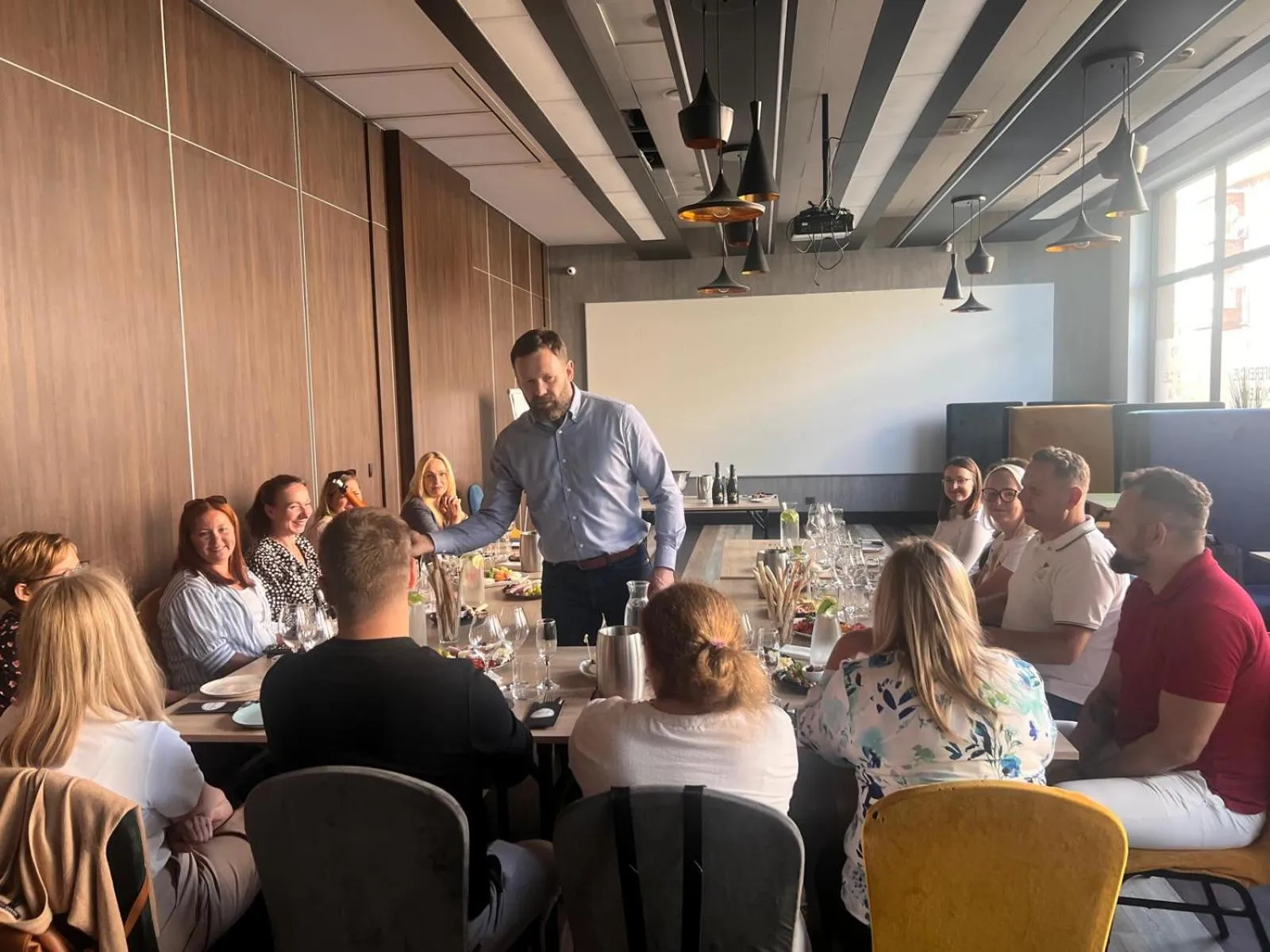 Meeting/conference room in Apartamenty Rondo