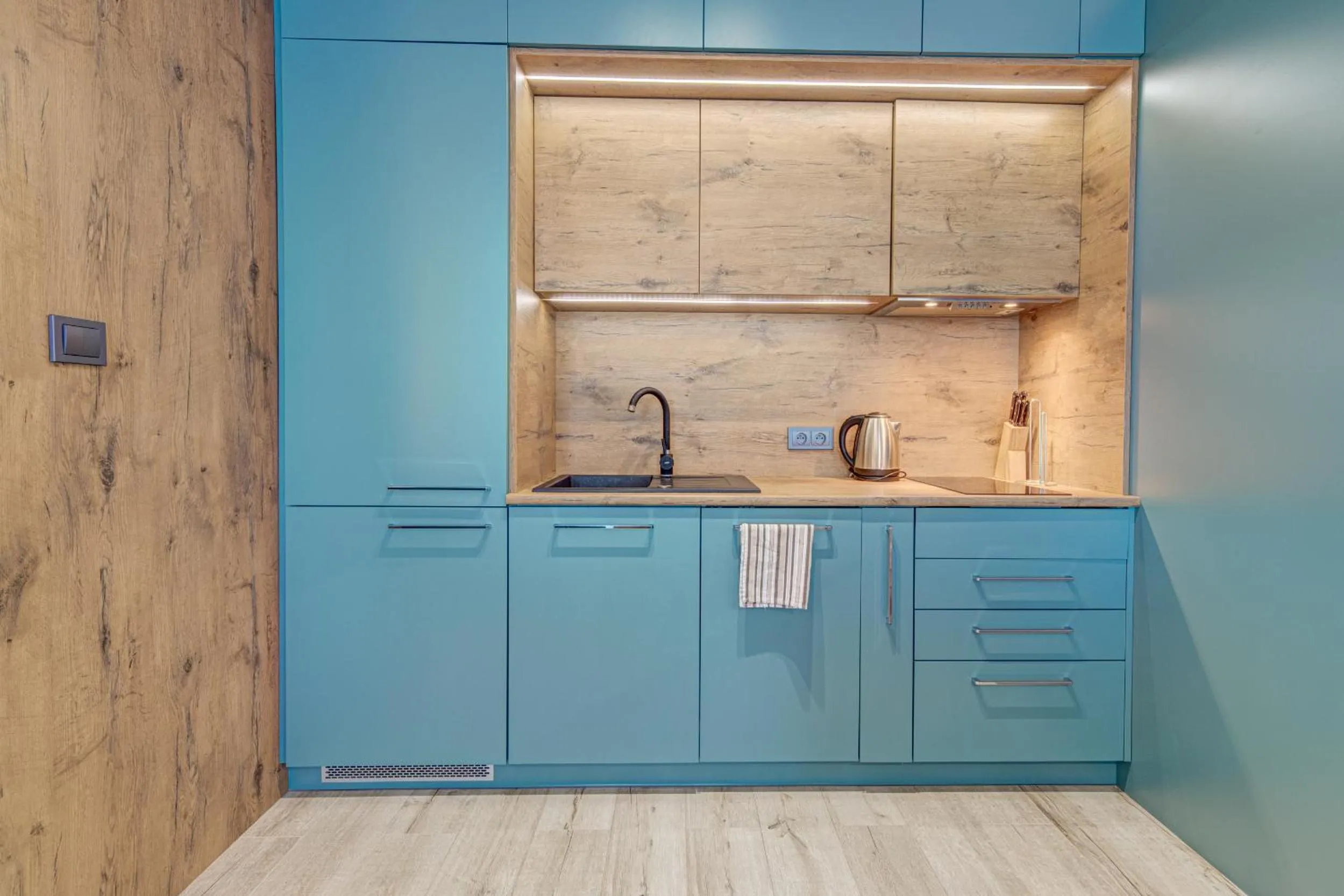 Kitchen or kitchenette in Apartamenty Rondo