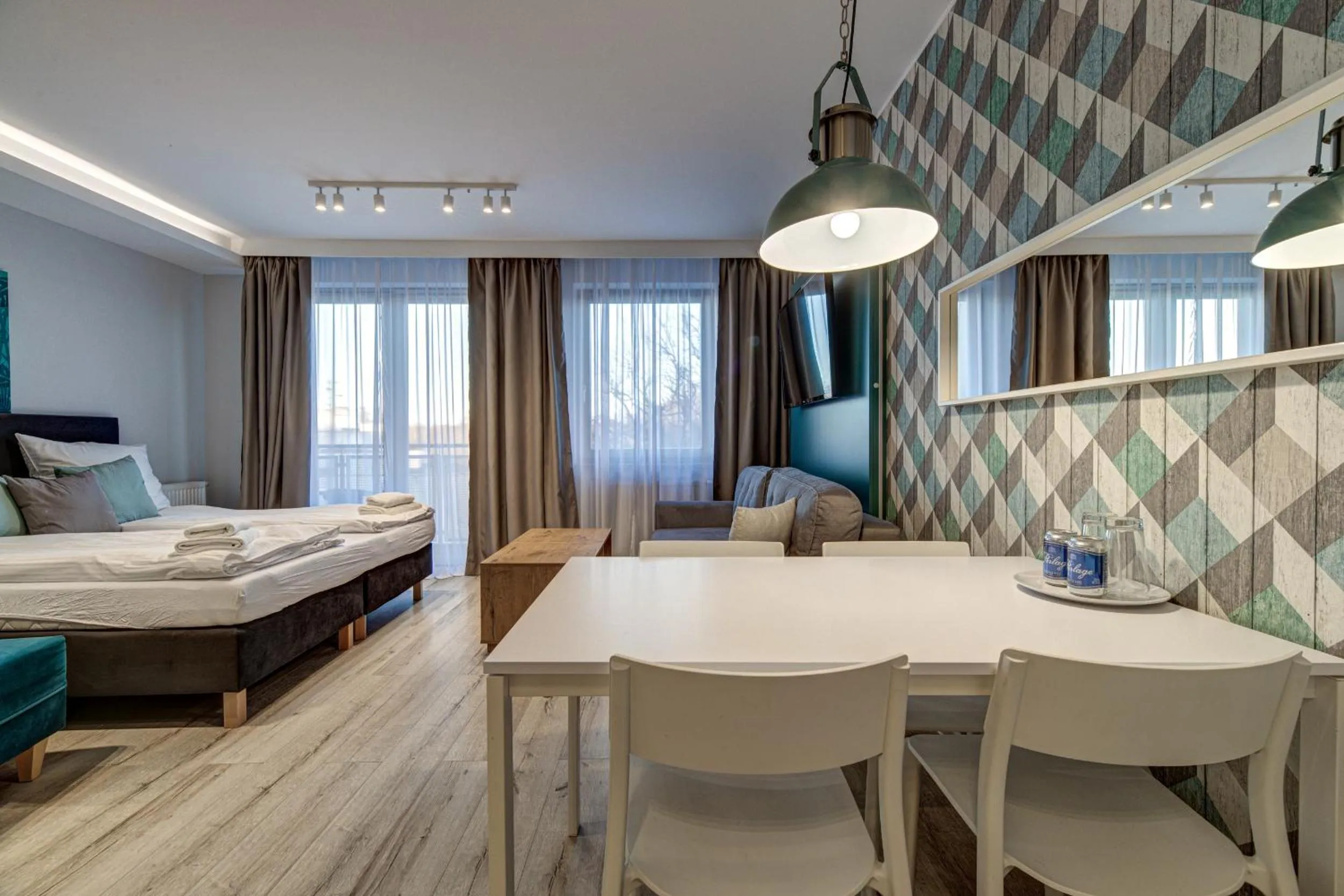 Bed in Apartamenty Rondo