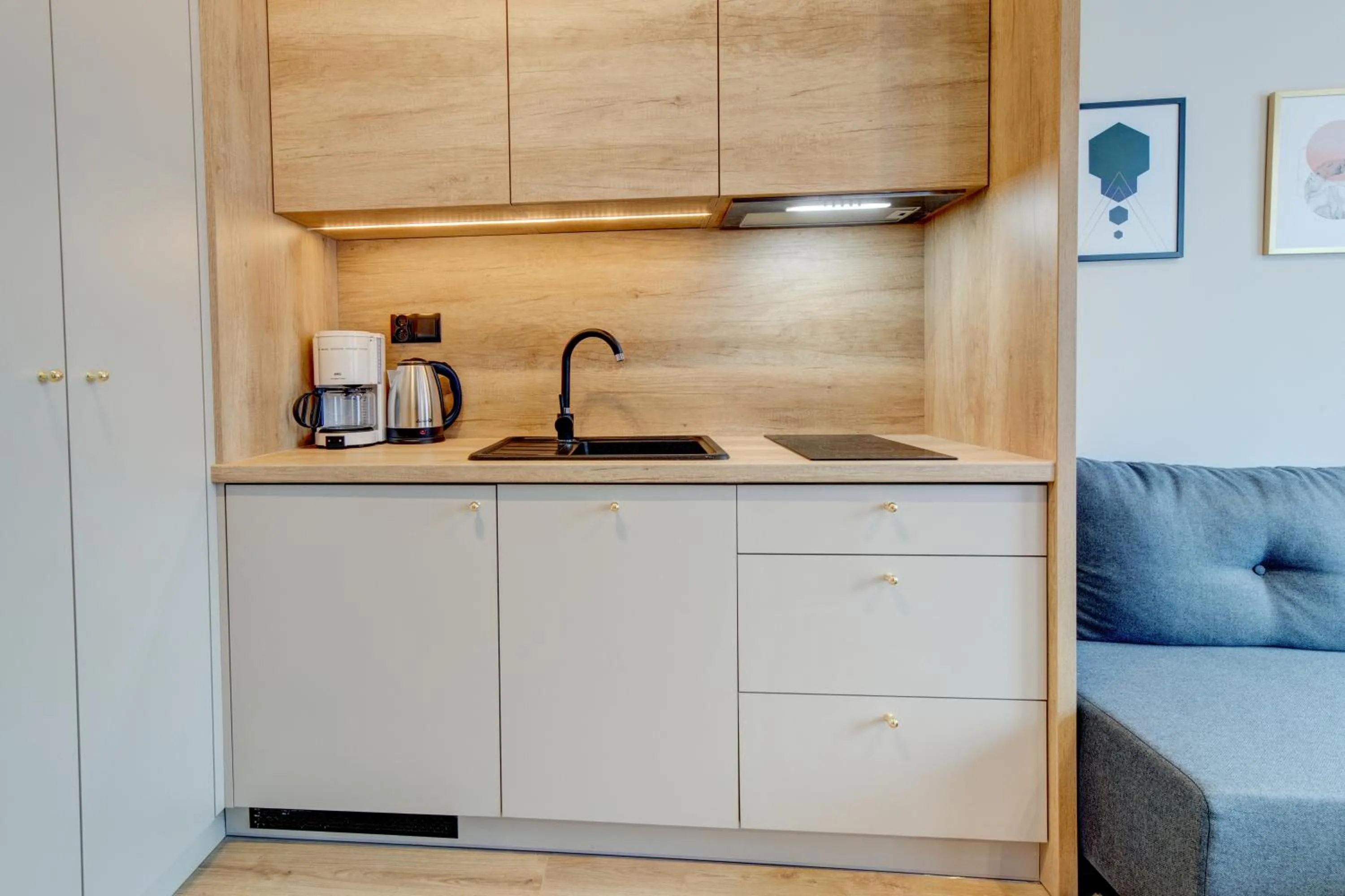 Kitchen or kitchenette in Apartamenty Rondo