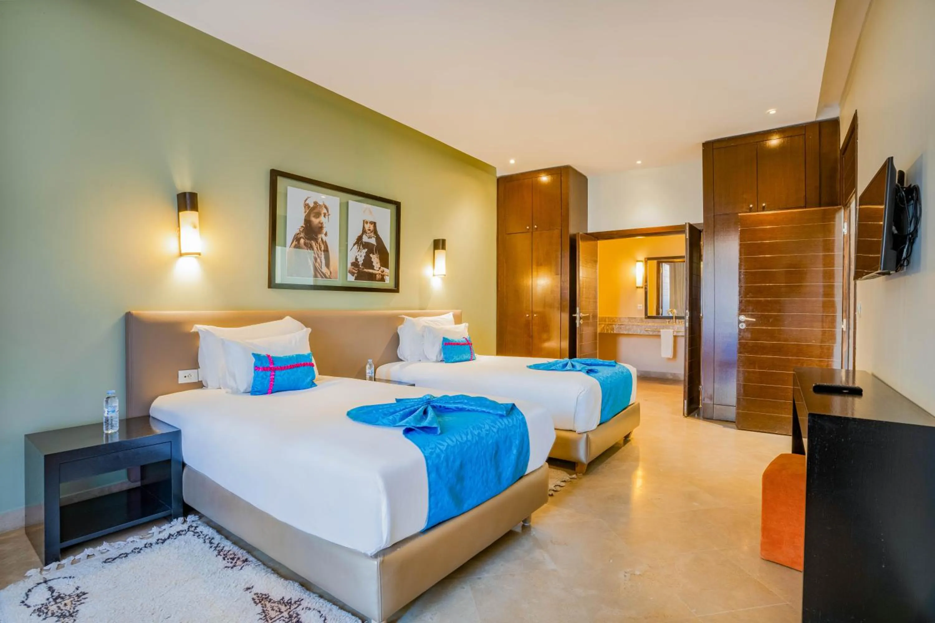 Bedroom, Bed in Al Maaden Villa Hotel & Spa