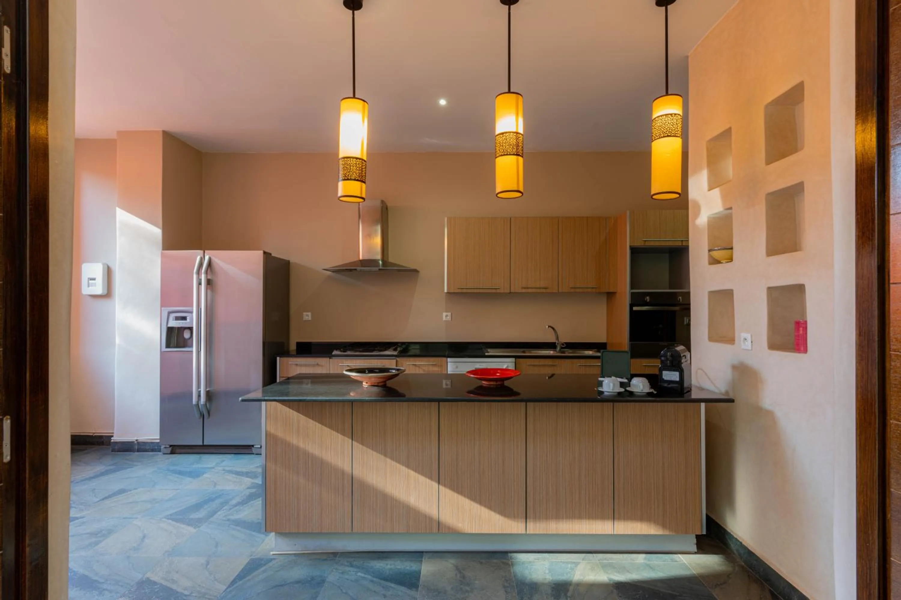 kitchen in Al Maaden Villa Hotel & Spa