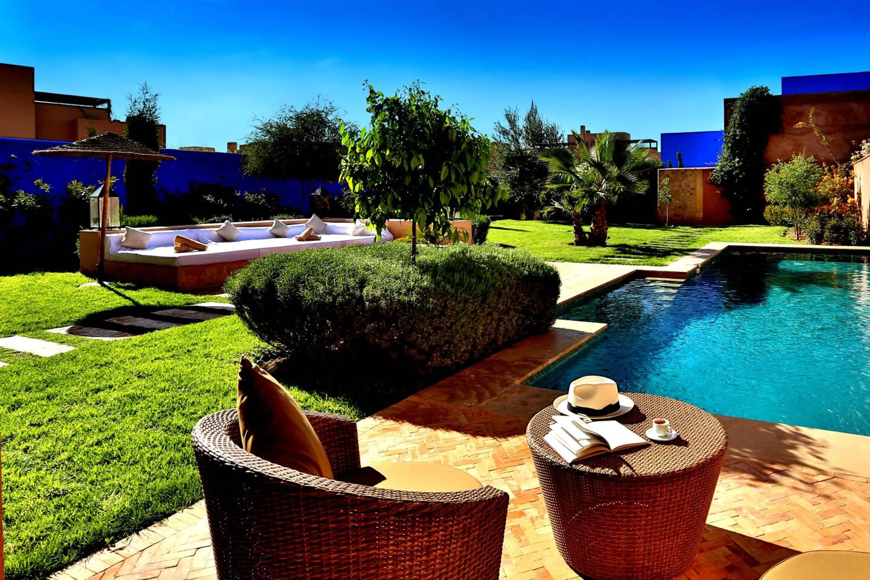 Garden in Al Maaden Villa Hotel & Spa