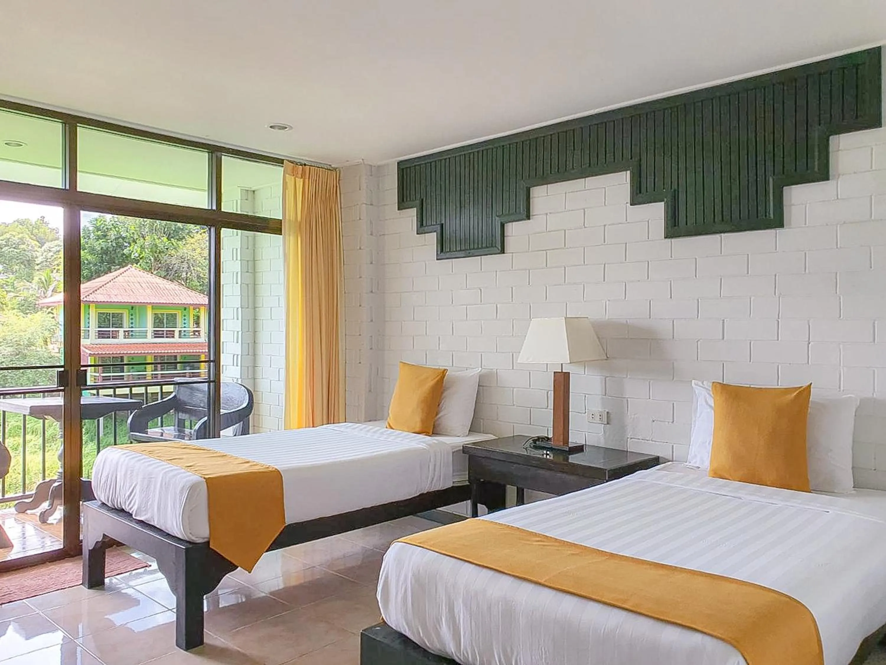 Bedroom, Bed in Phornpailin Riverside Resort