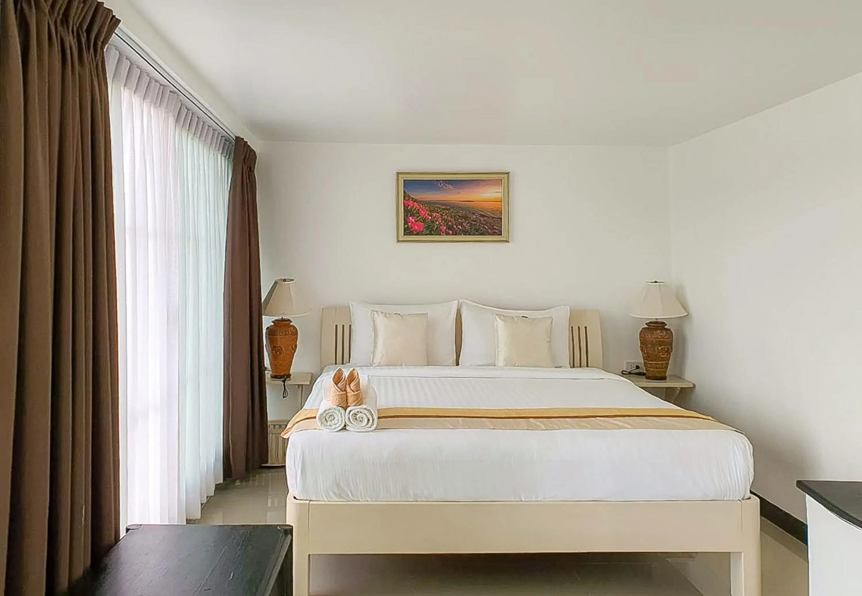 Deluxe Double Room with Balcony in Phornpailin Riverside Resort Deluxe Double Room with Balcony in Phornpailin Riverside Resort