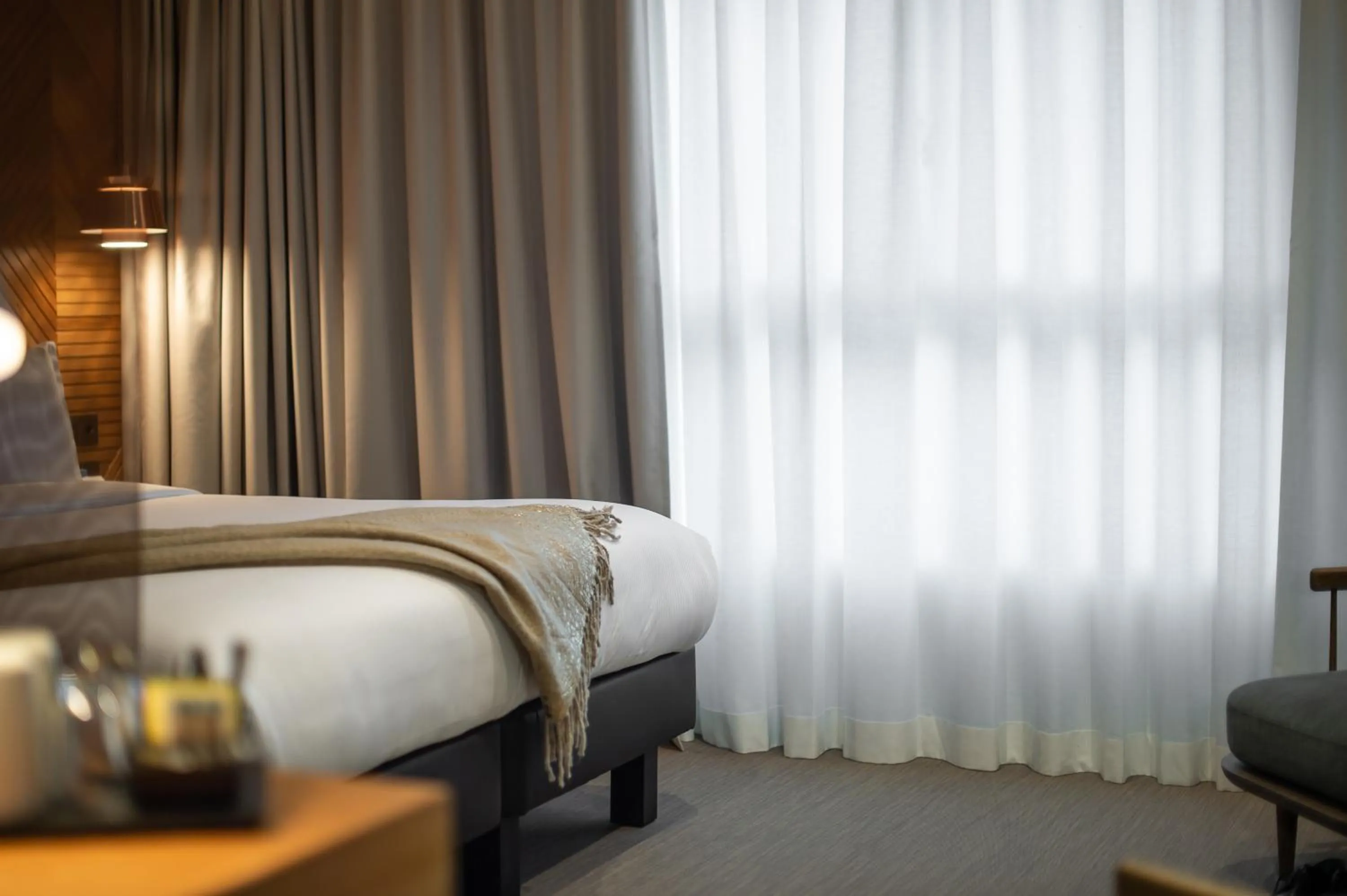 Bed in 9Hotel Paquis