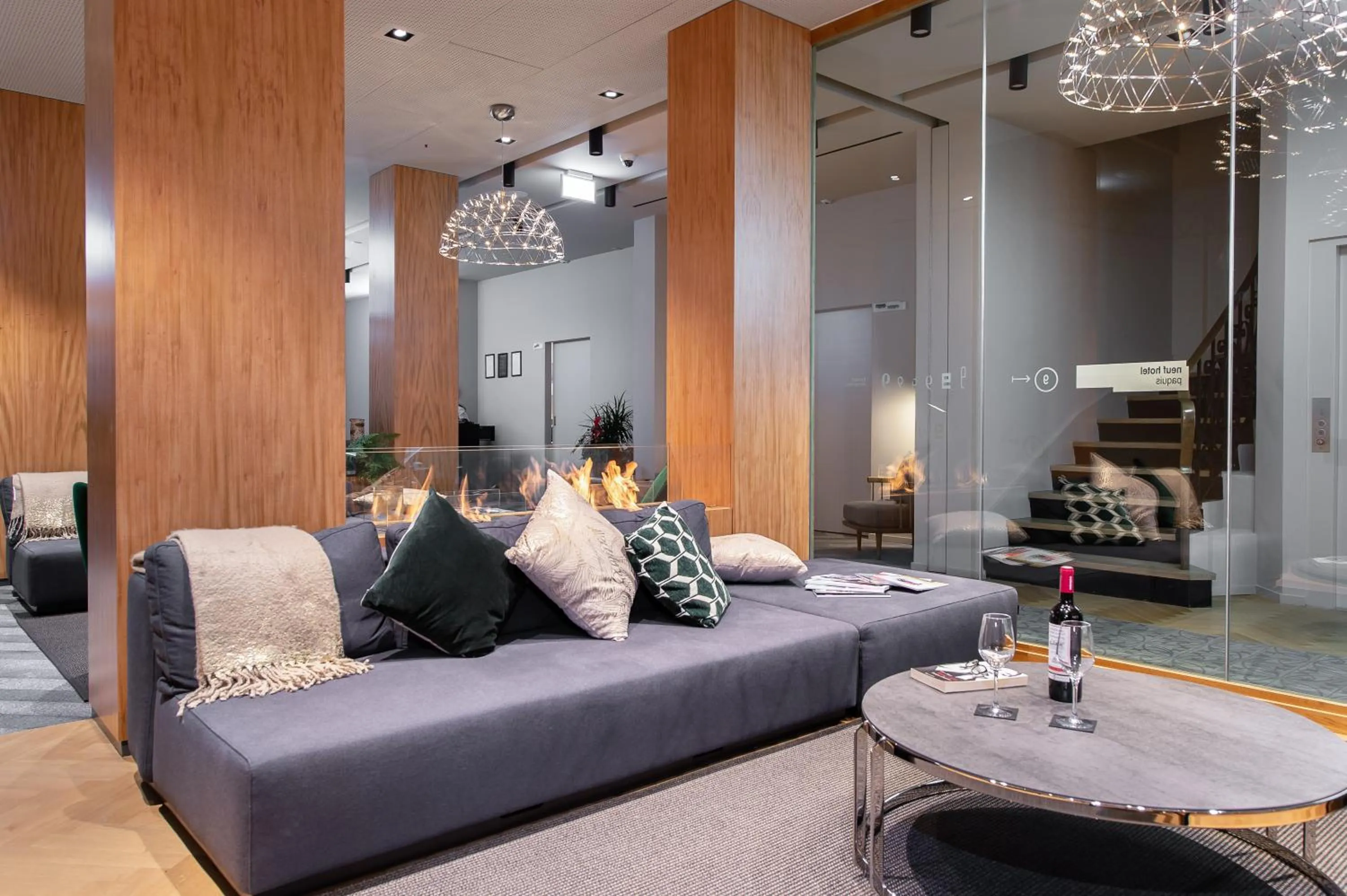 Living room in 9Hotel Paquis