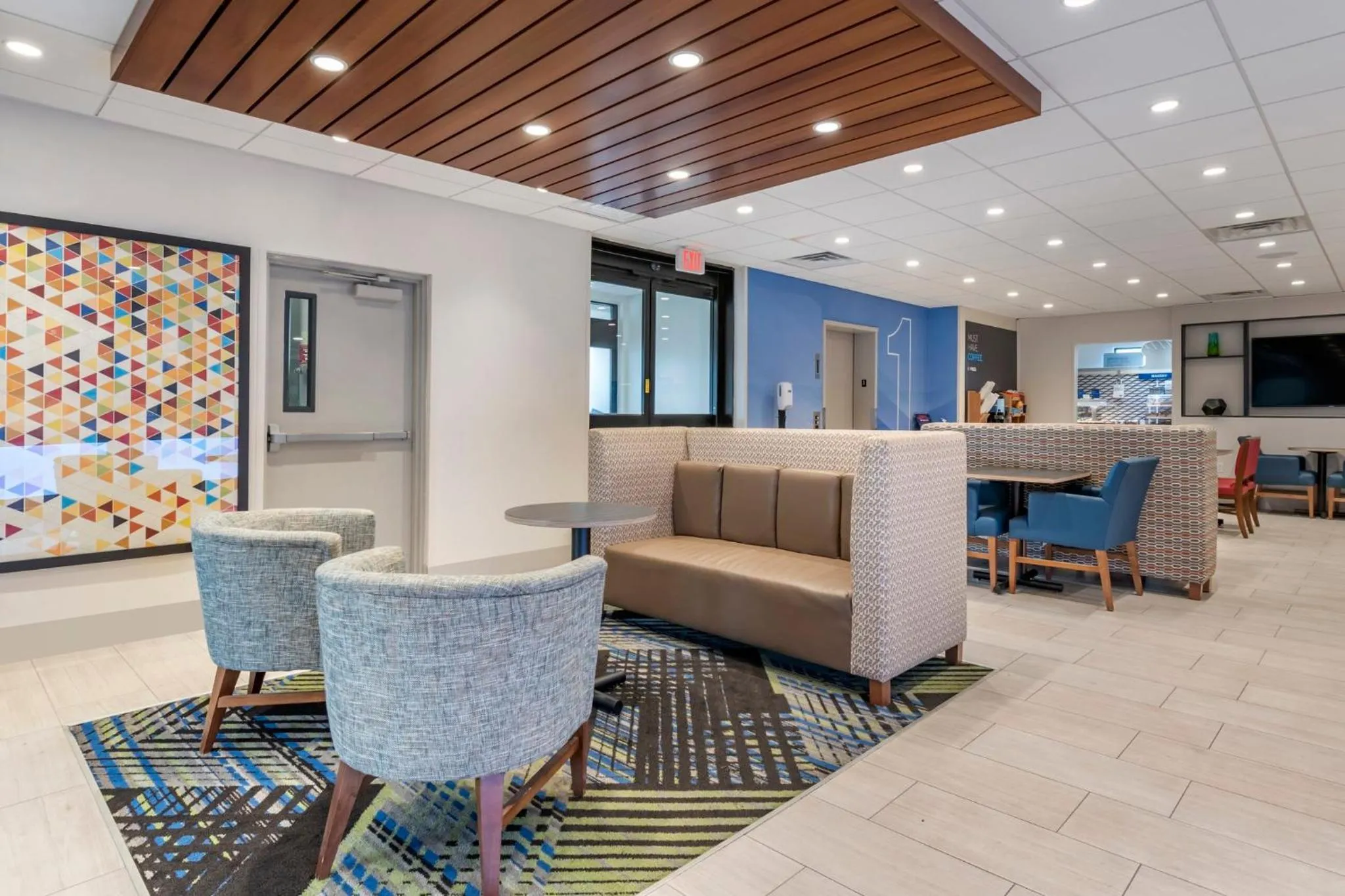 Lobby or reception in Holiday Inn Express Jonestown Ft Indiantown Gap by IHG