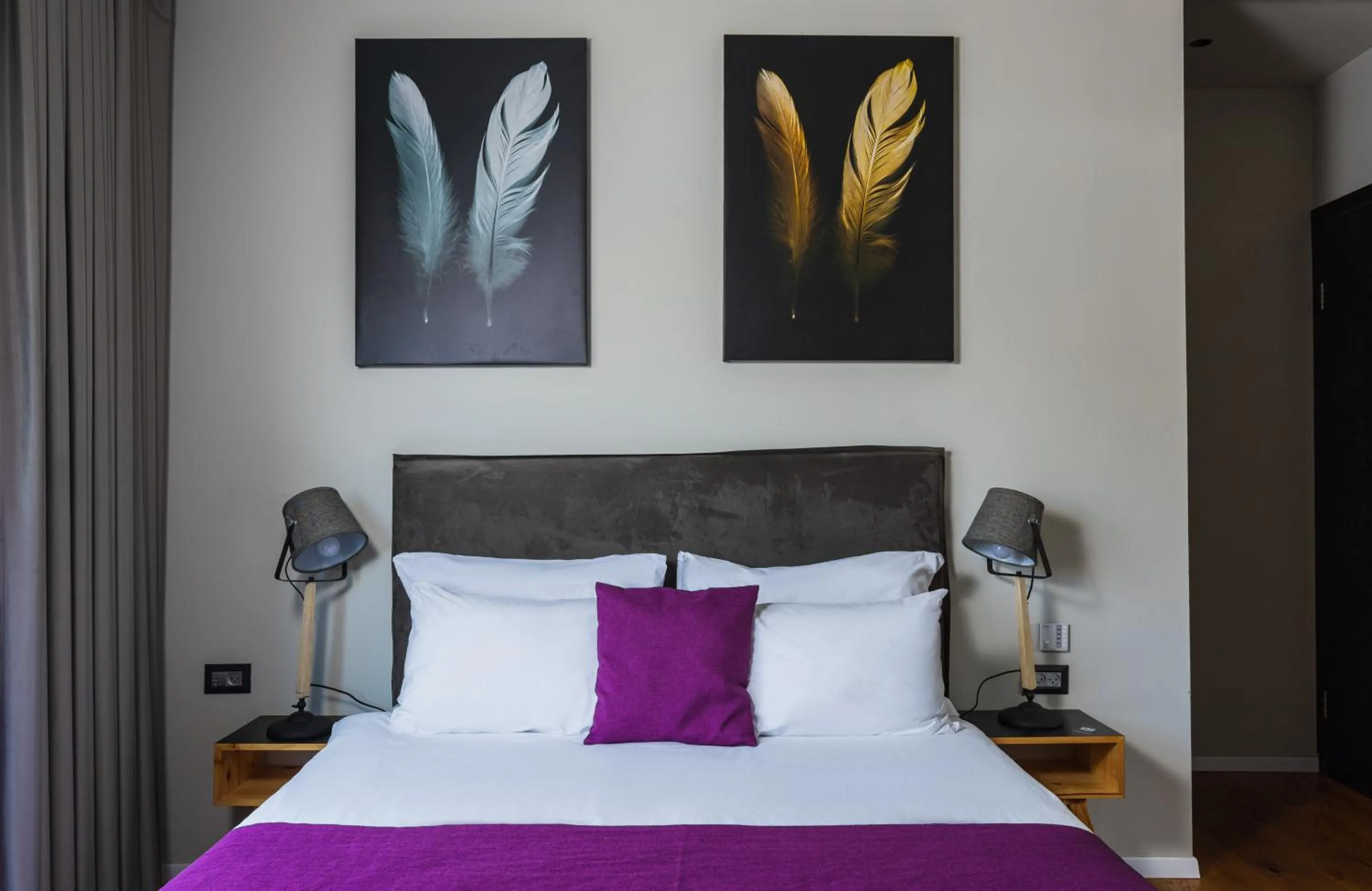 Bed in Kalvin Boutique Hotel by Levinsky Market Tel-Aviv