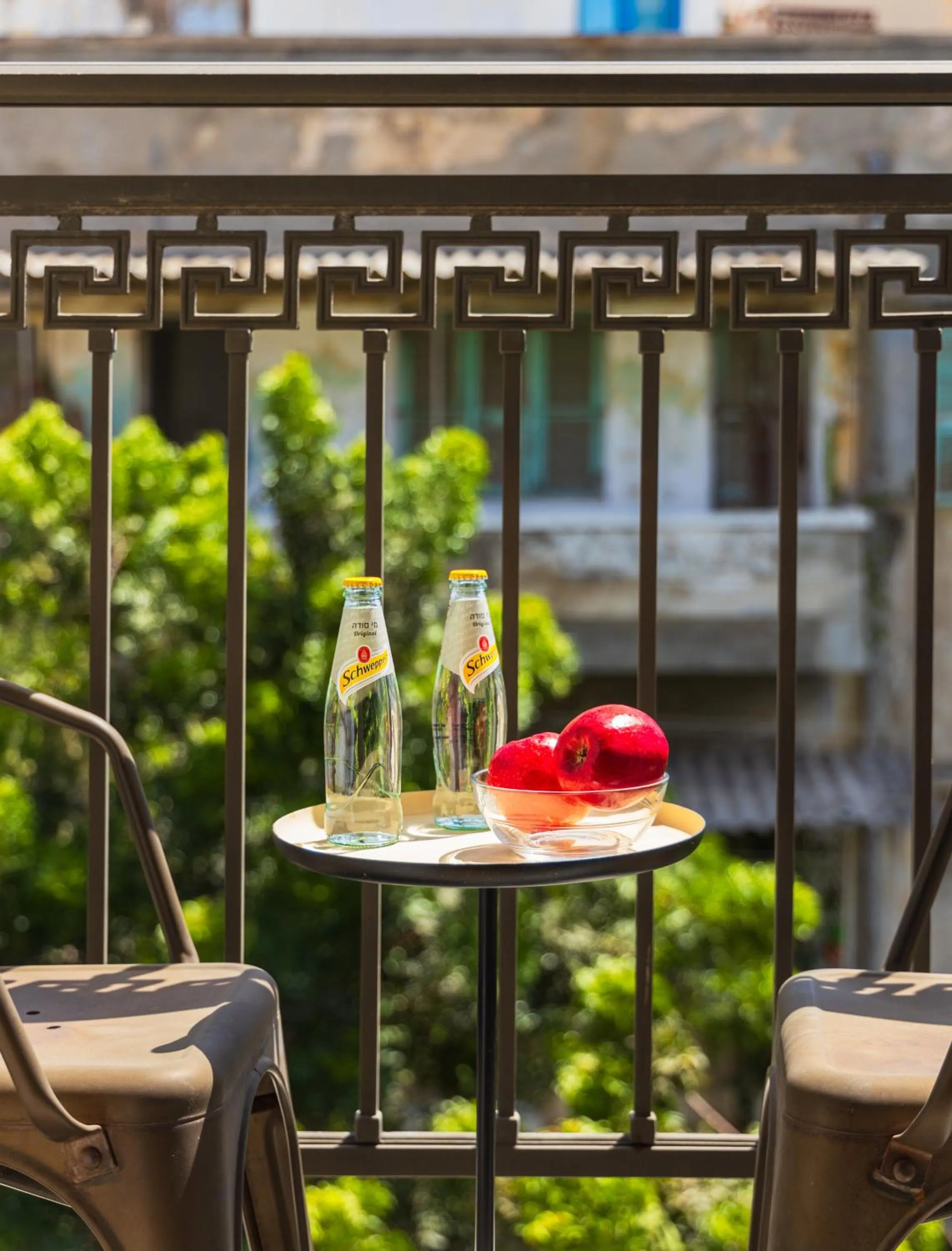 Balcony/Terrace in Kalvin Boutique Hotel by Levinsky Market Tel-Aviv