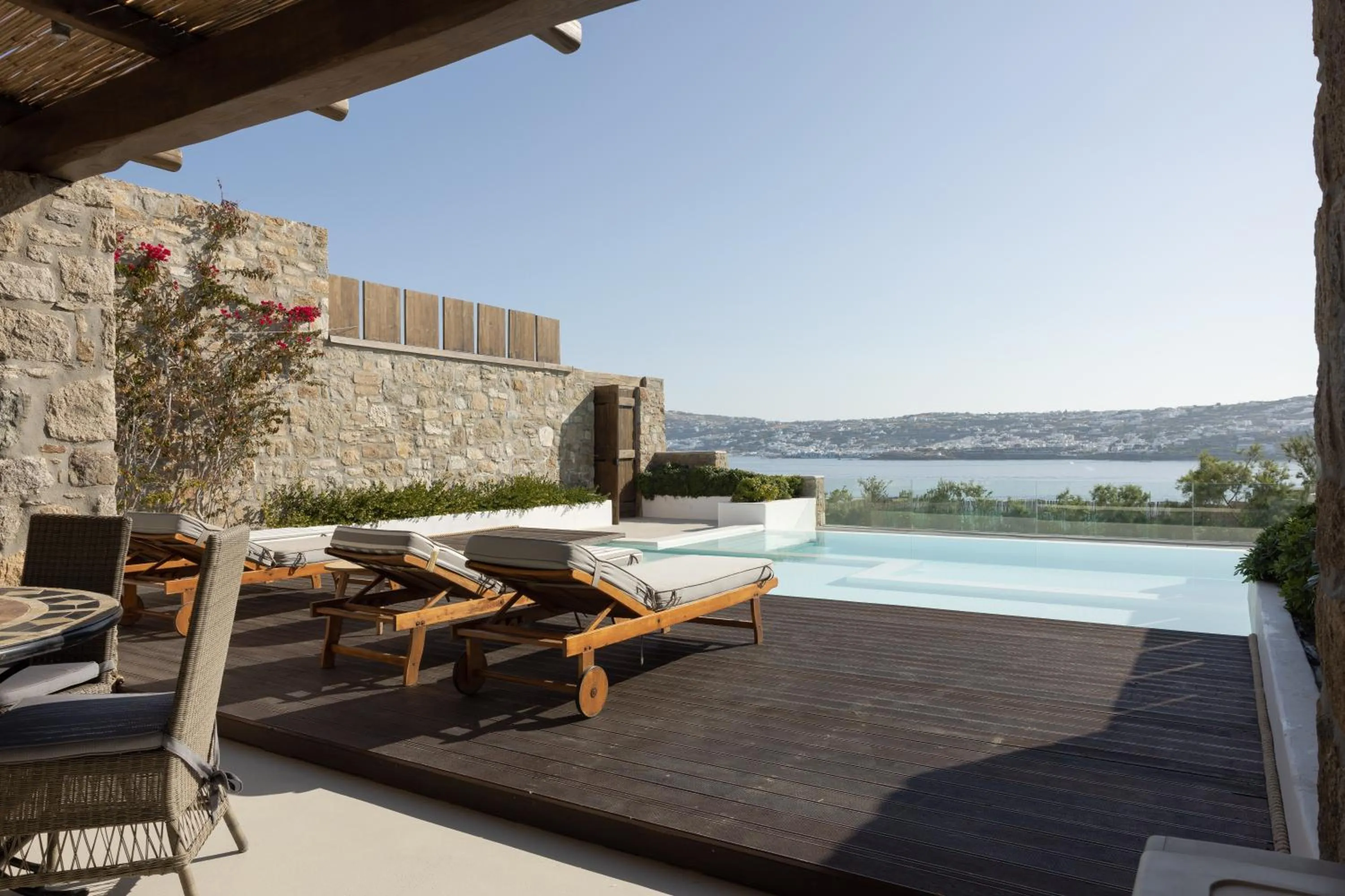 Balcony/Terrace in Amaris Mykonian Residence