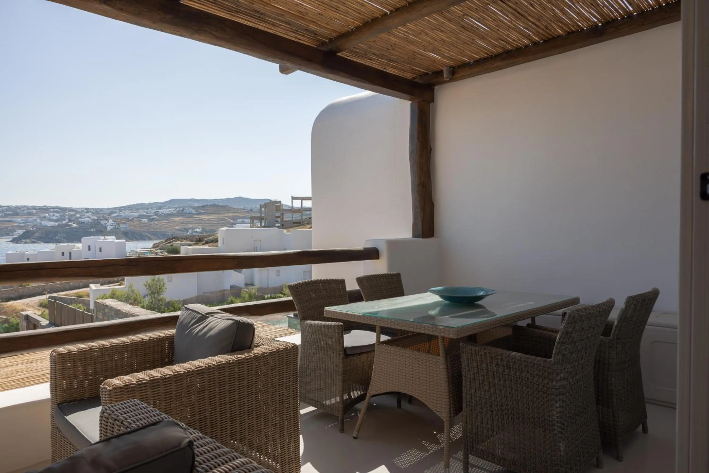 Balcony/Terrace in Amaris Mykonian Residence