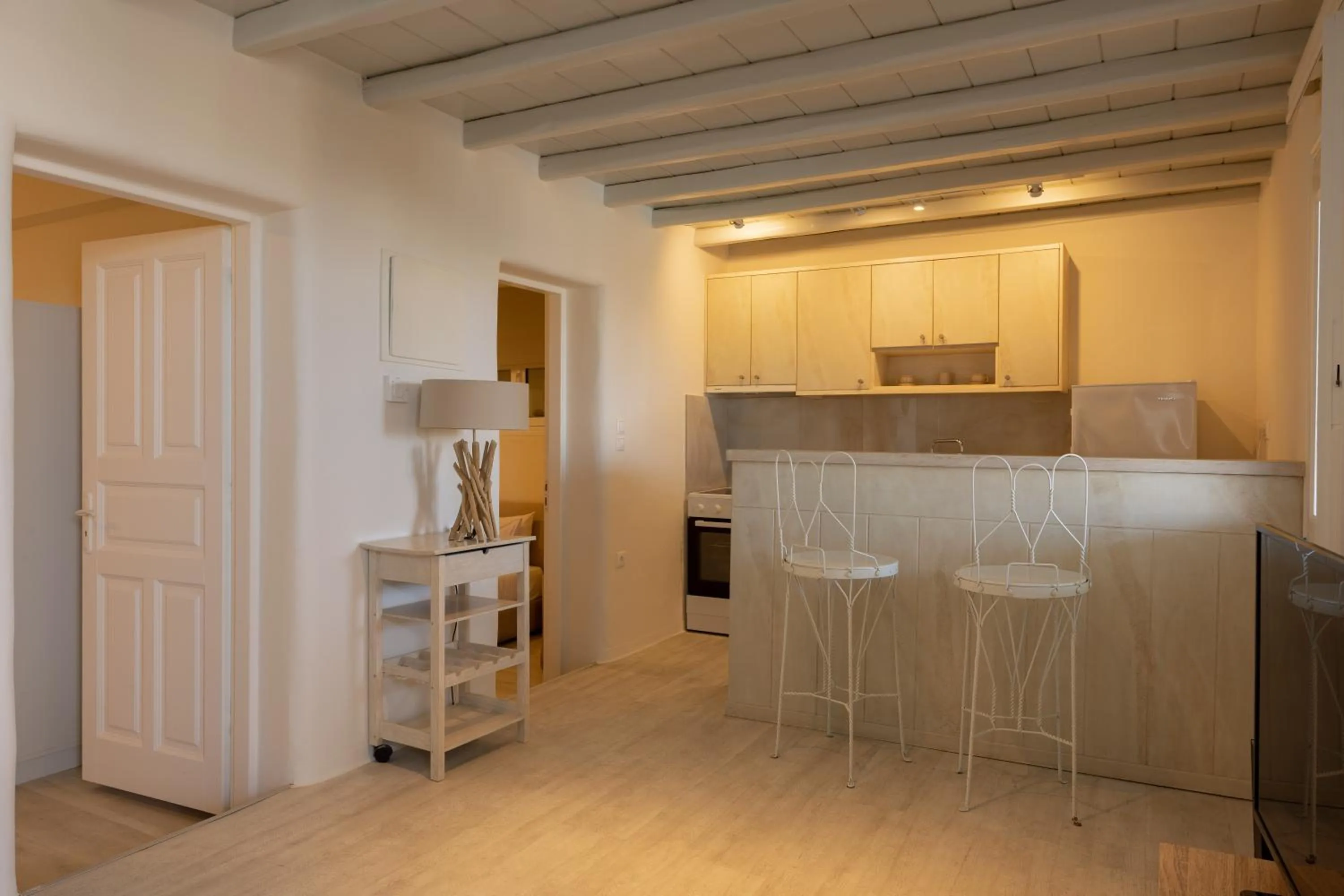 kitchen in Amaris Mykonian Residence