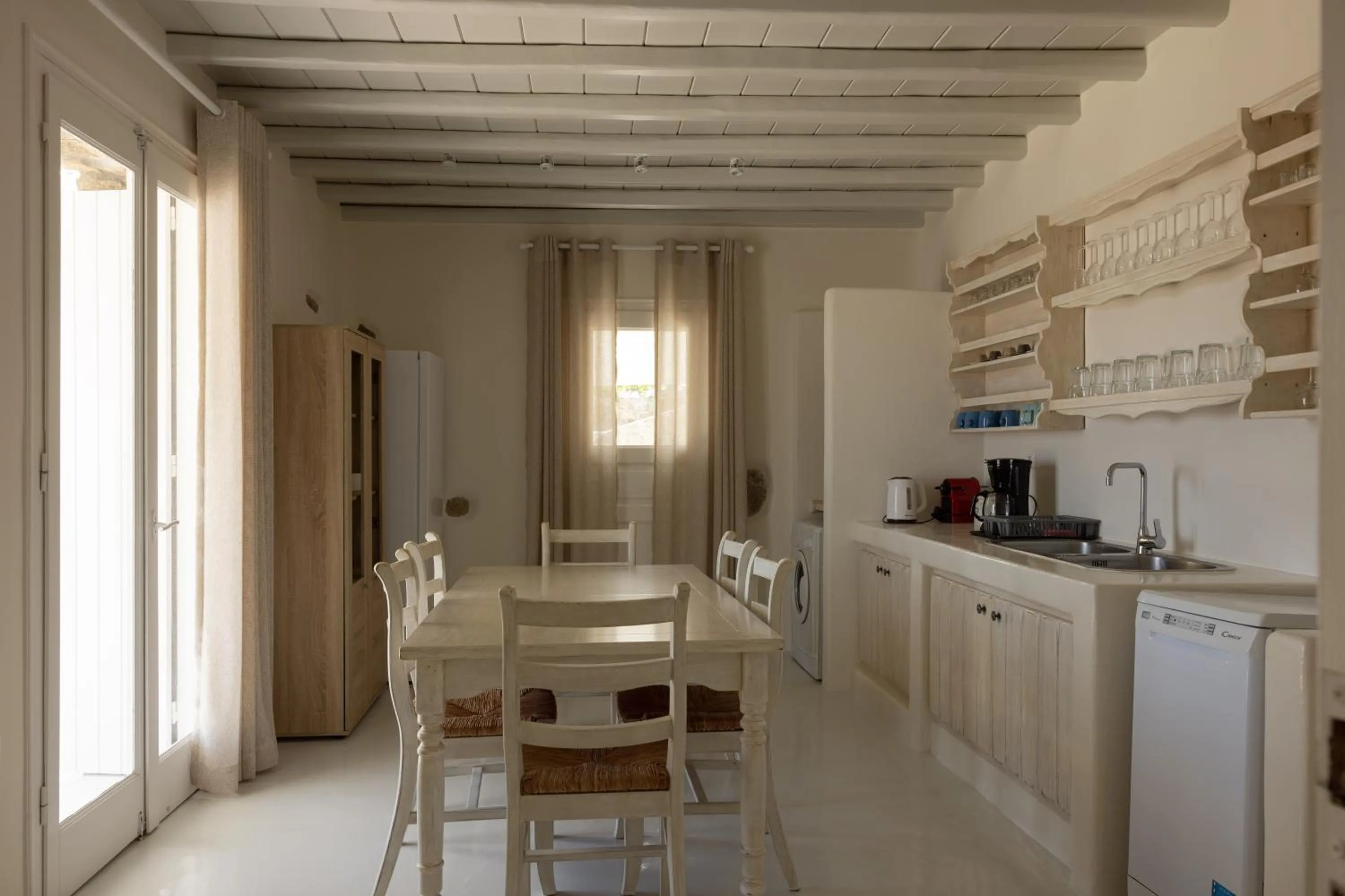 kitchen in Amaris Mykonian Residence