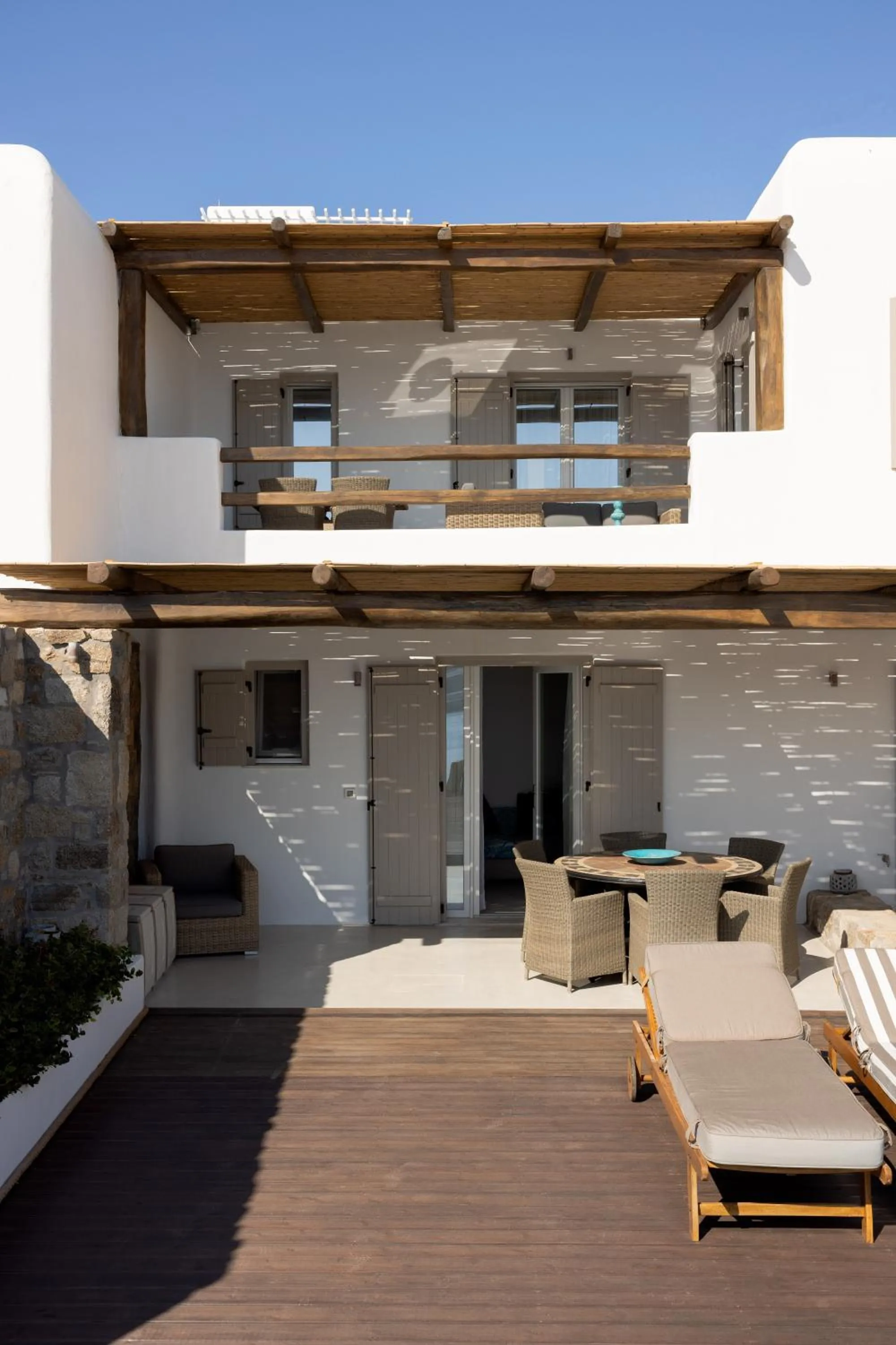 Balcony/Terrace in Amaris Mykonian Residence