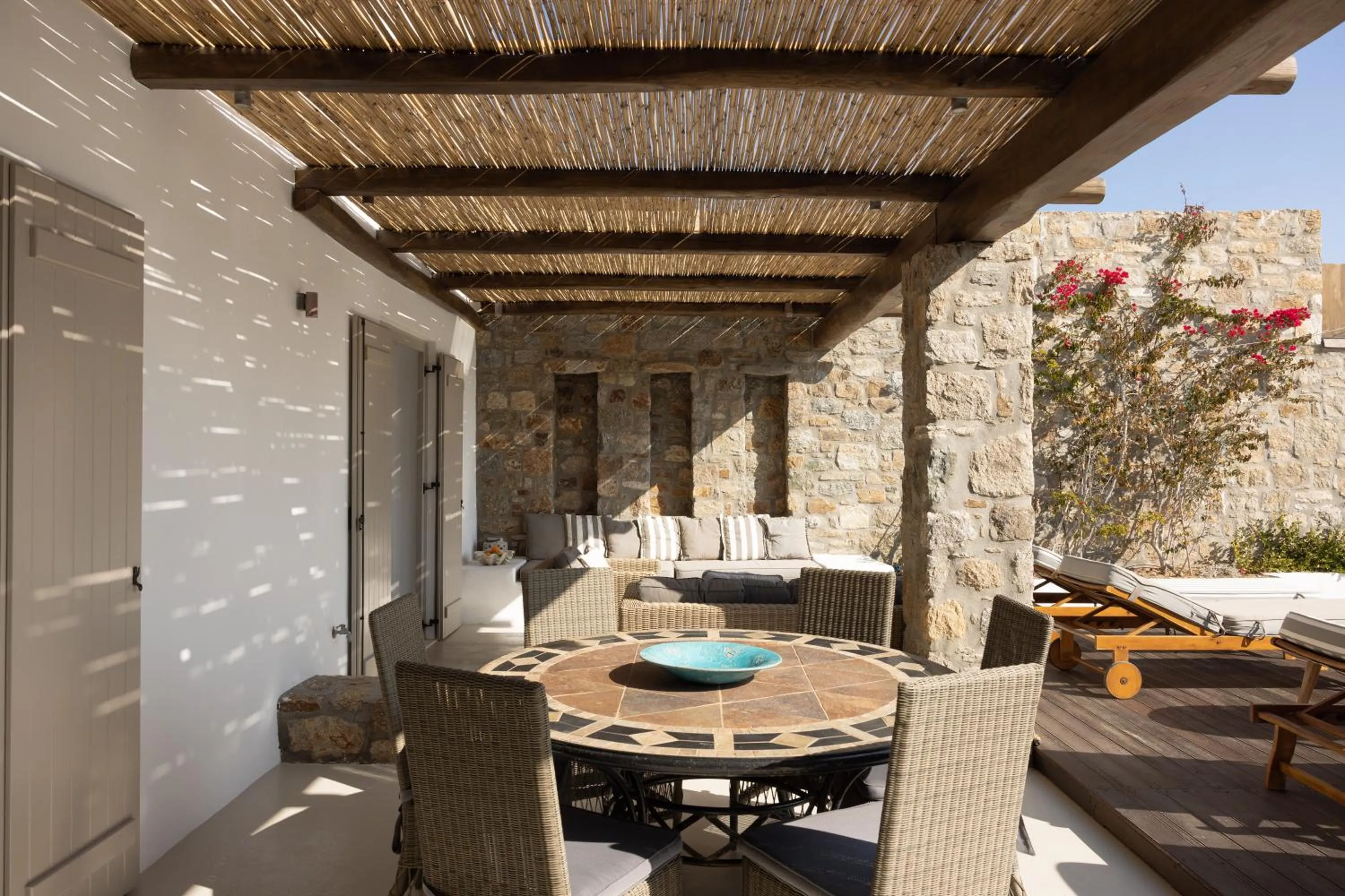 Balcony/Terrace in Amaris Mykonian Residence