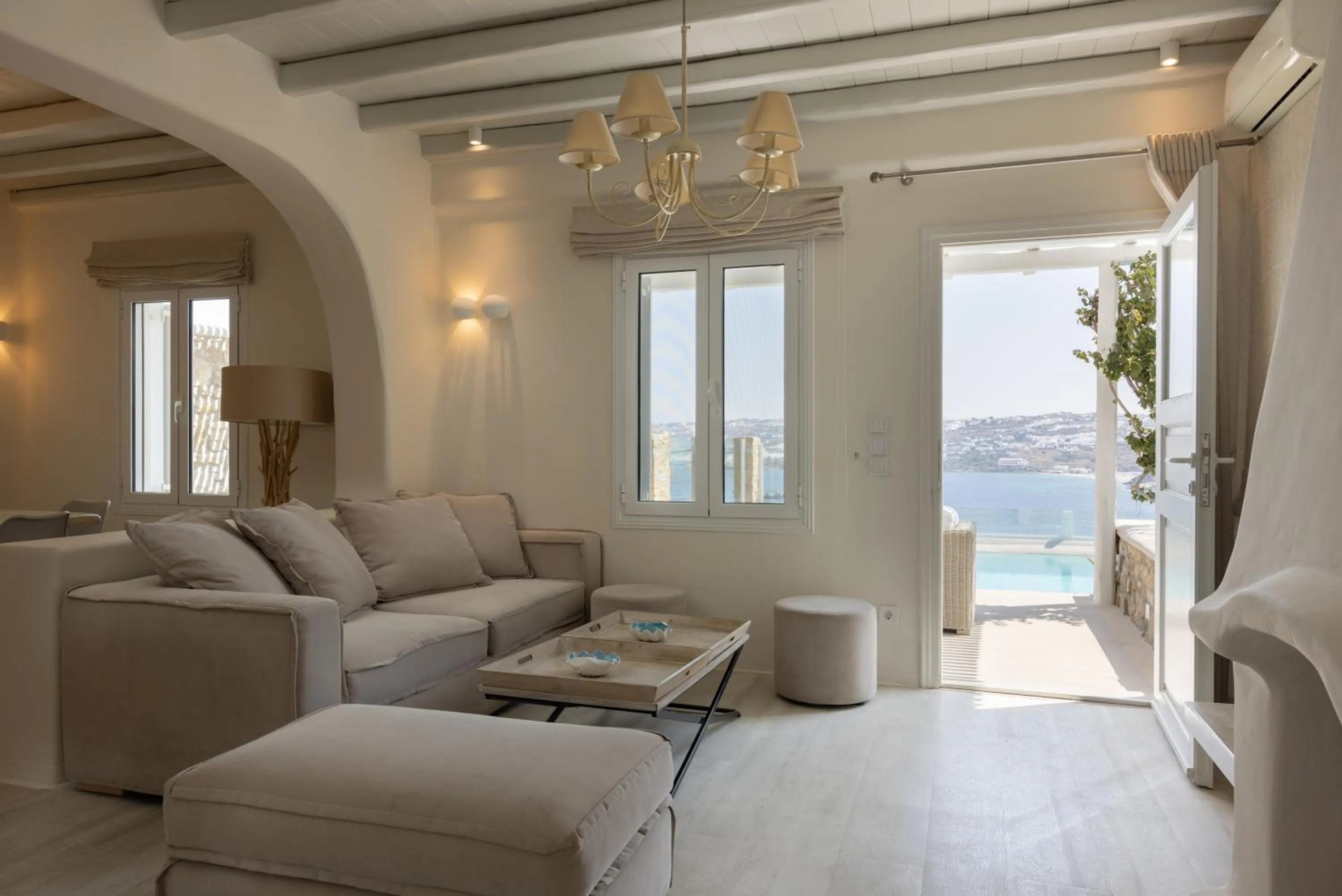 Balcony/Terrace in Amaris Mykonian Residence