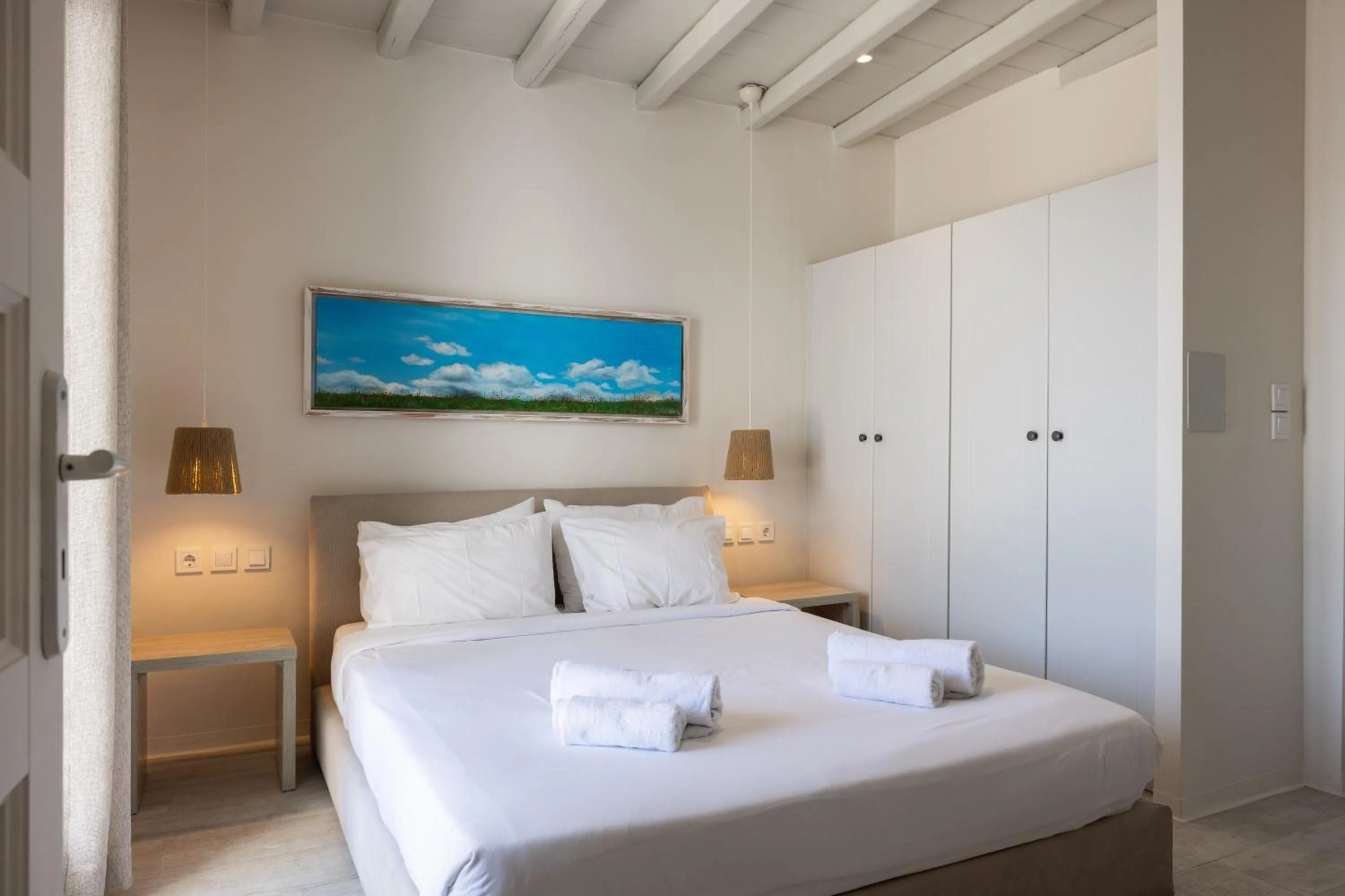 Bedroom, Bed in Amaris Mykonian Residence