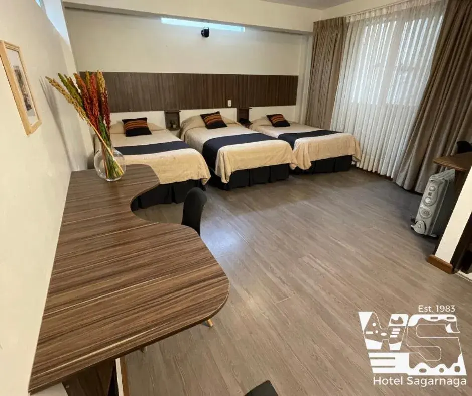 Deluxe Triple Room in Hotel Sagarnaga Deluxe Triple Room in Hotel Sagarnaga