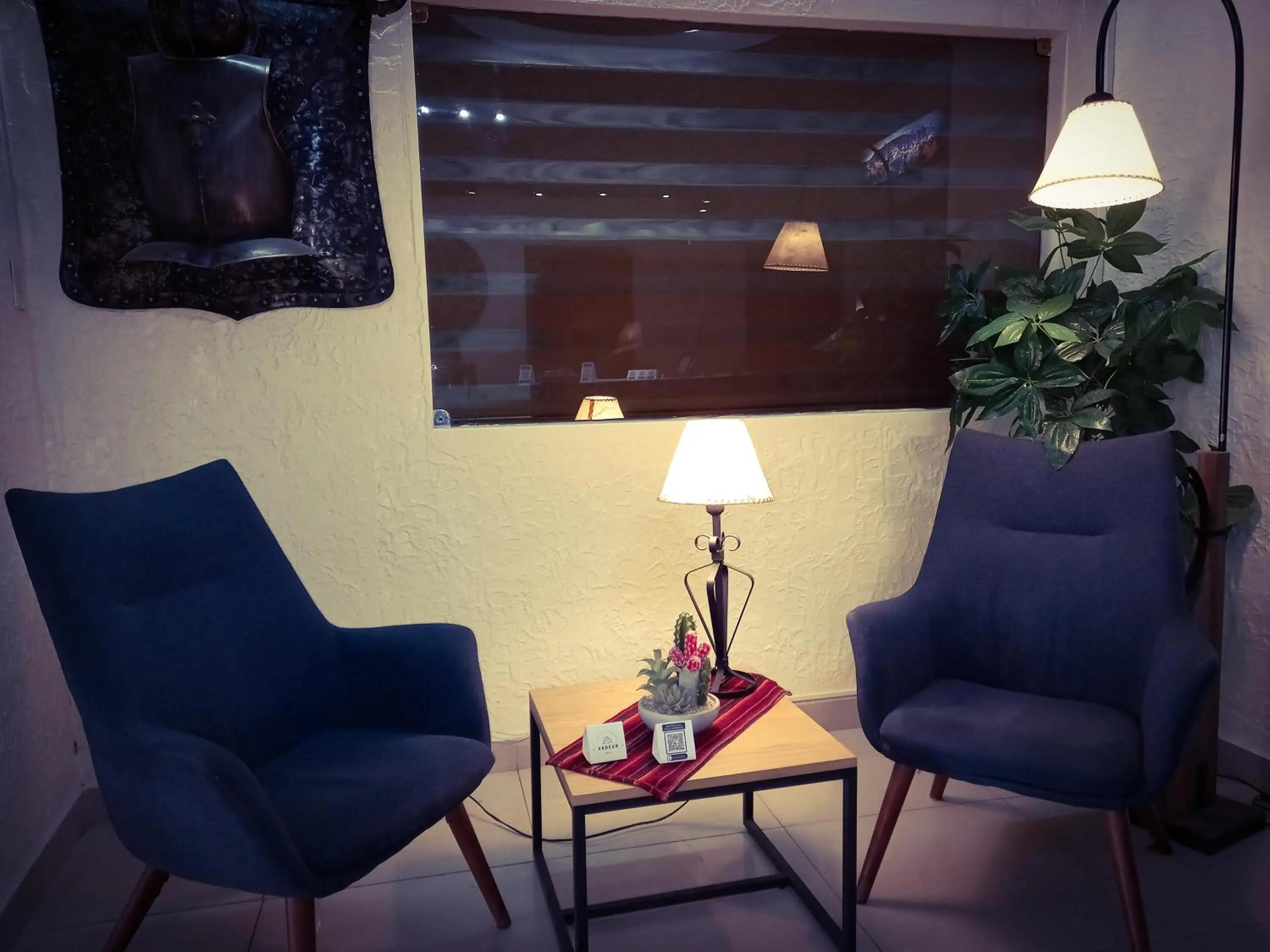 Lobby or reception in Hotel Sagarnaga