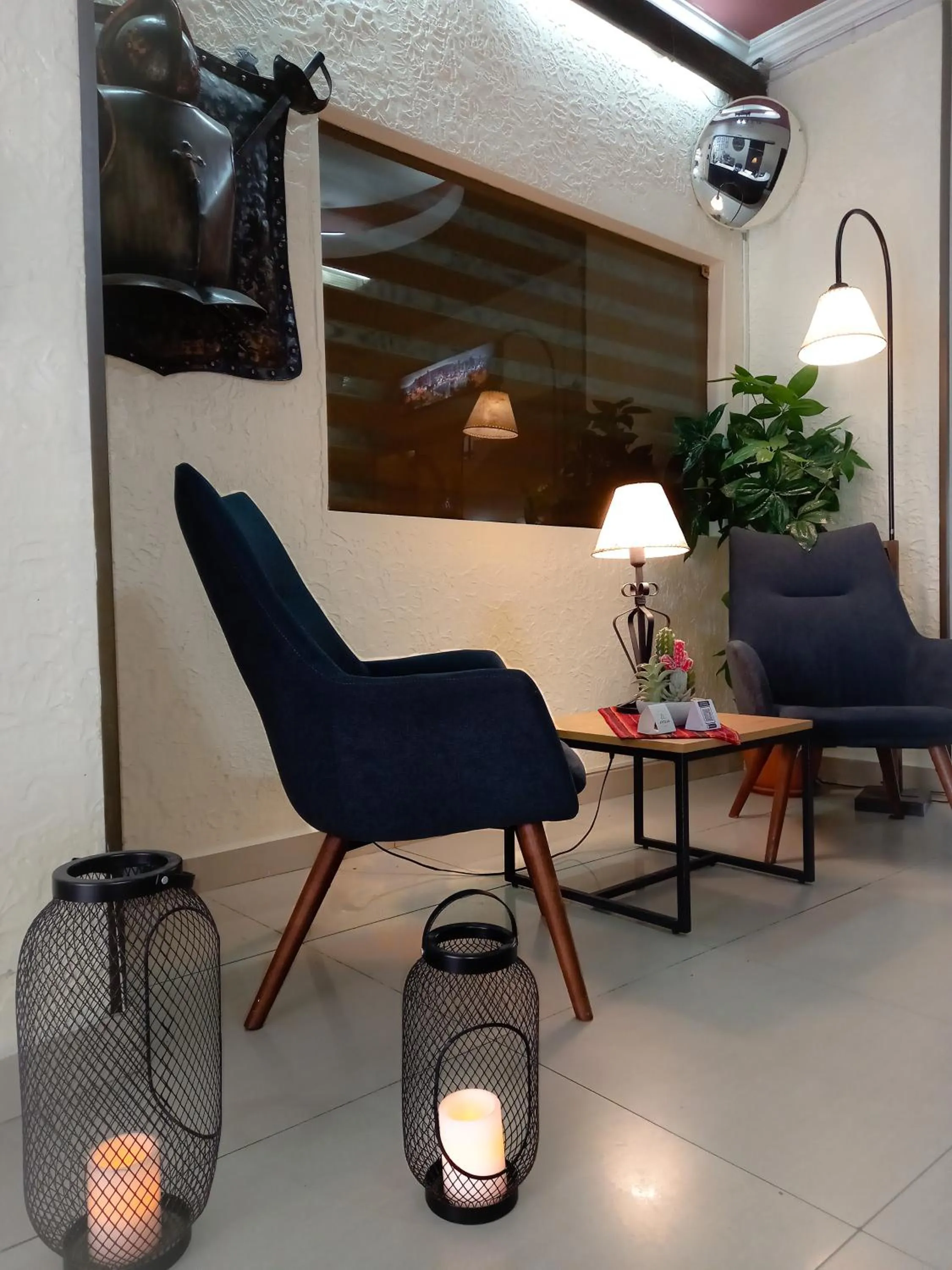 Lobby or reception in Hotel Sagarnaga