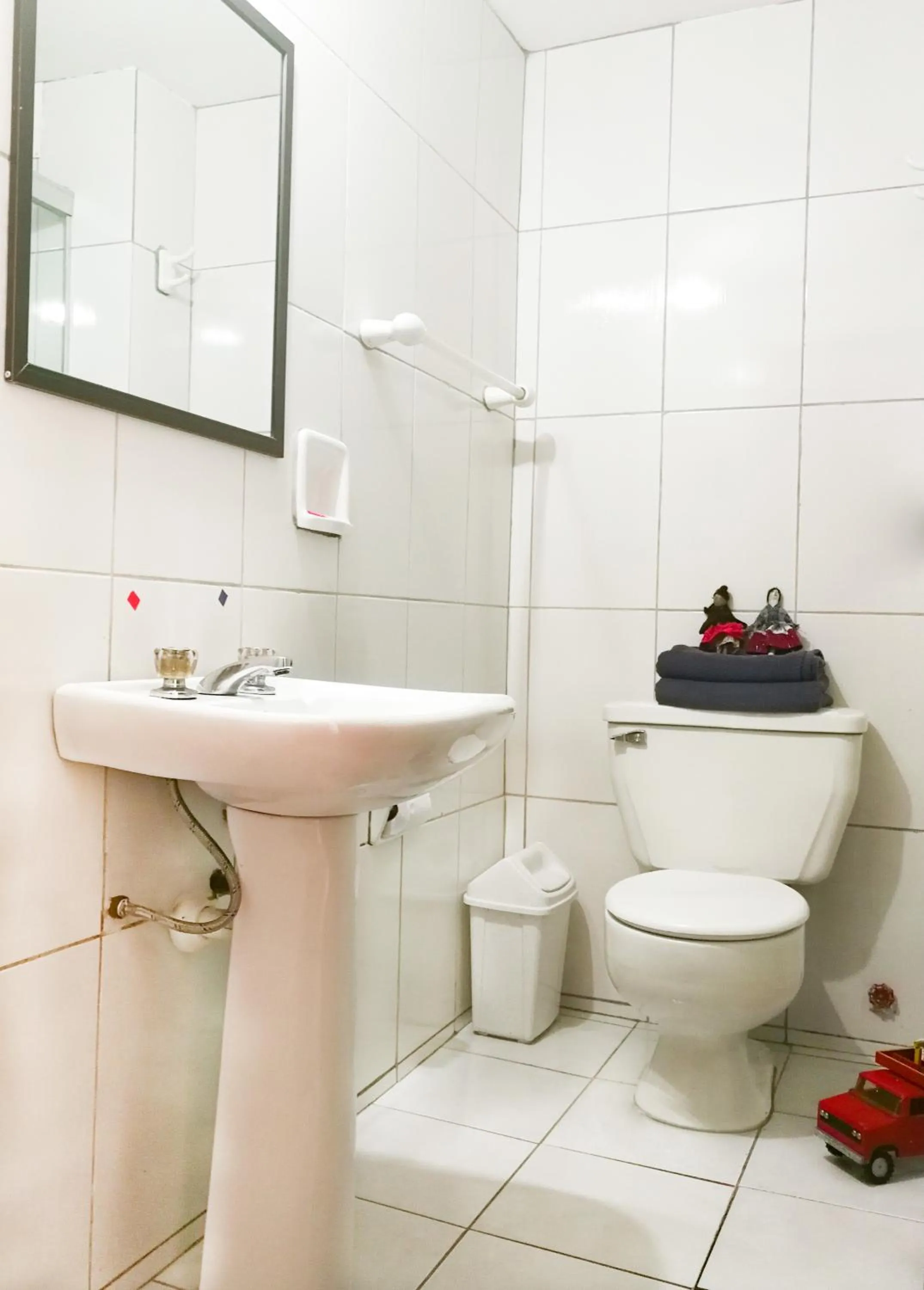 Bathroom in Hotel Sagarnaga