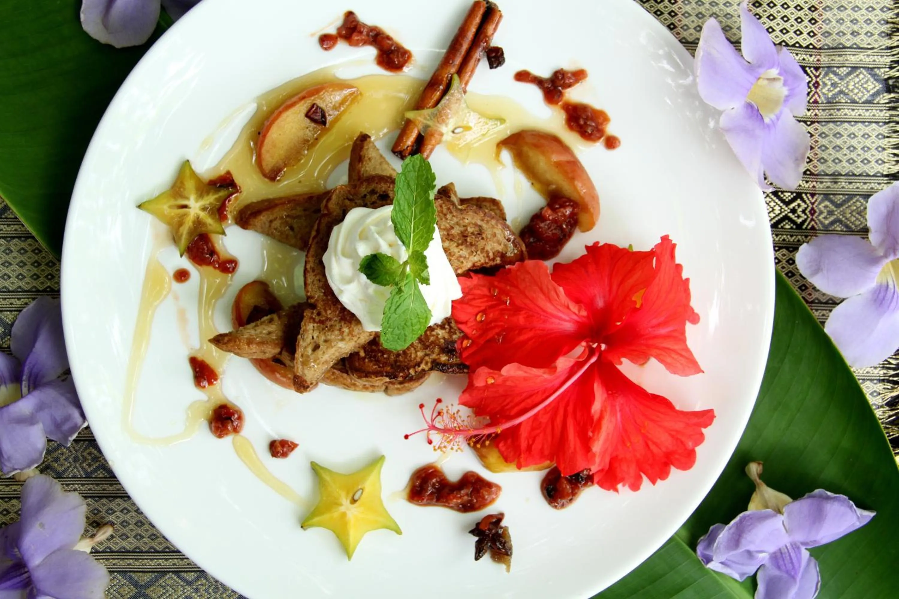 Food close-up in Hotel Tropico Latino