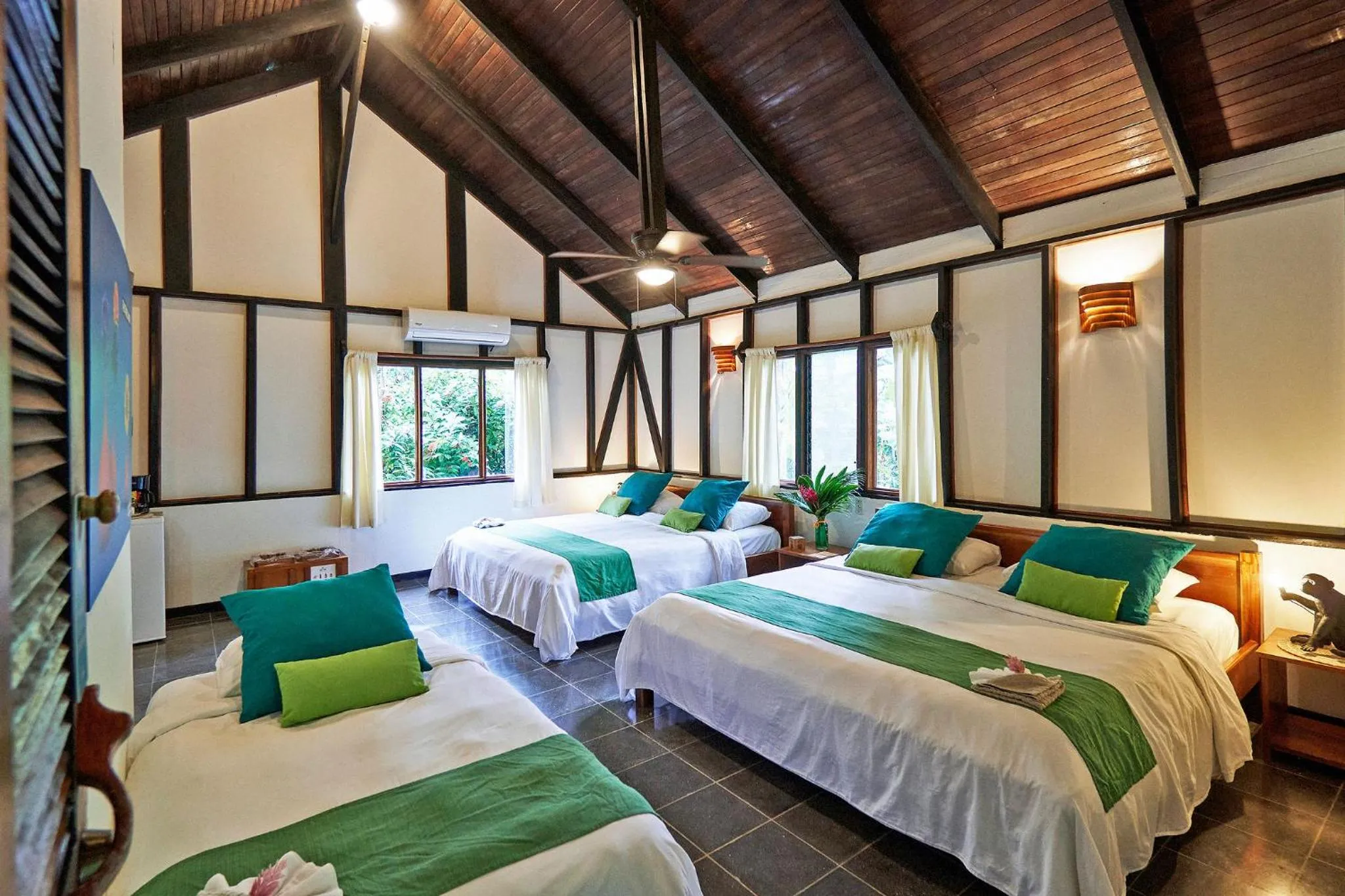 Bed in Hotel Tropico Latino