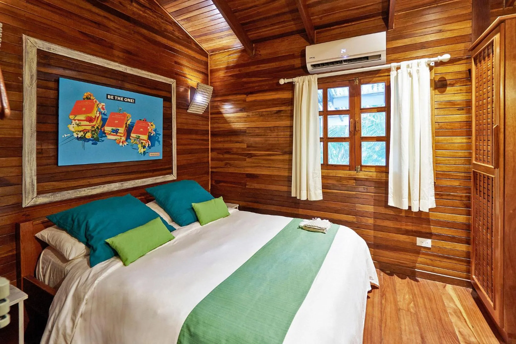 Bed in Hotel Tropico Latino