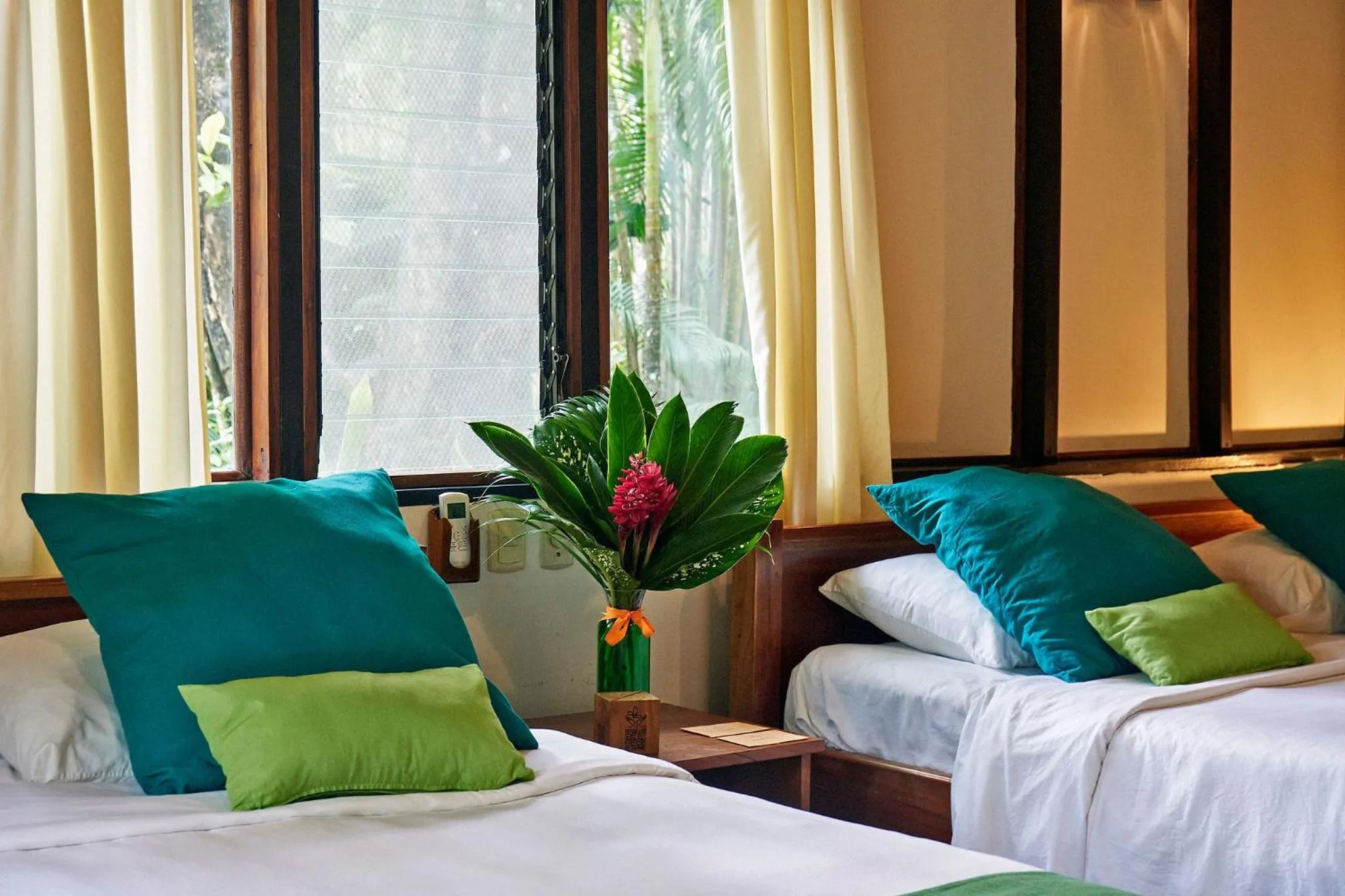 Bed in Hotel Tropico Latino