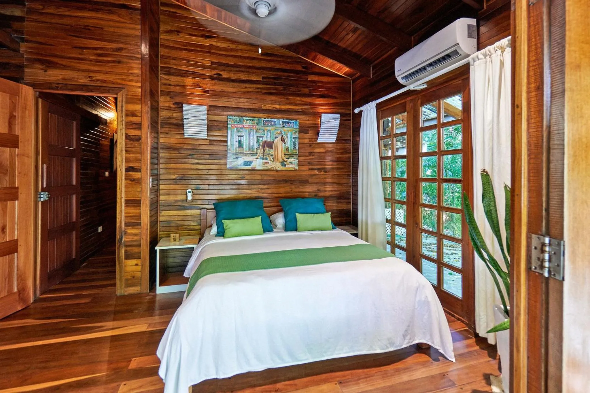 Bed in Hotel Tropico Latino