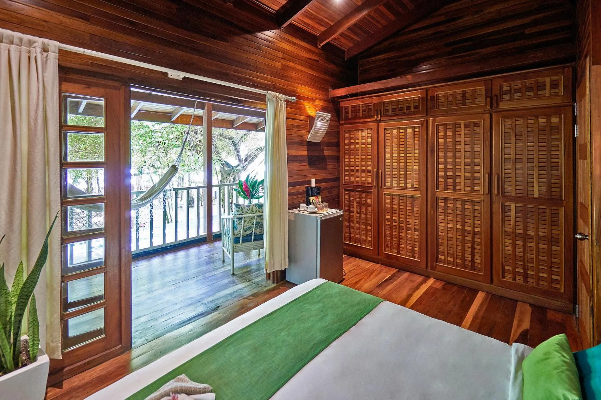 Bed in Hotel Tropico Latino