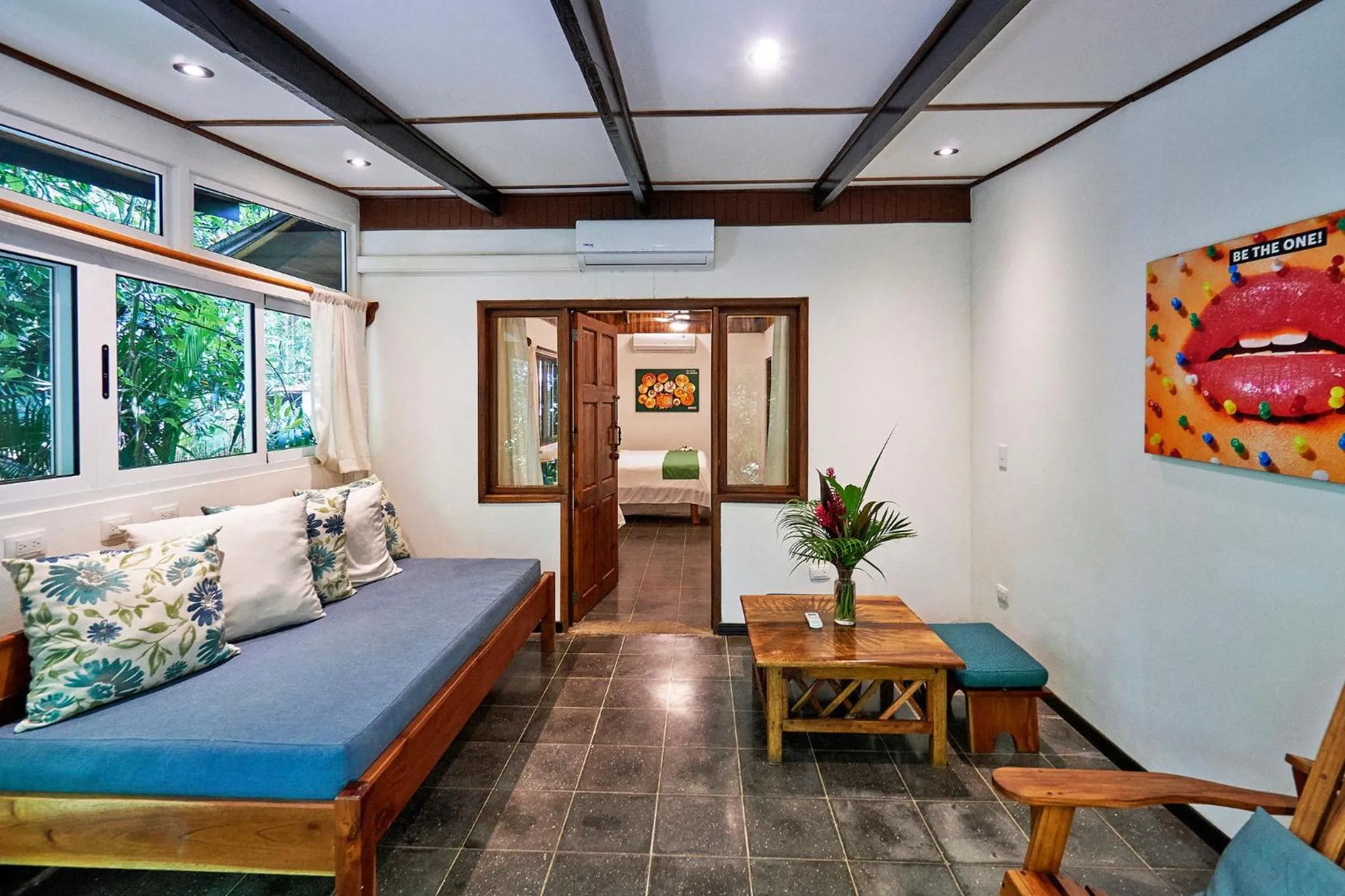 Bed in Hotel Tropico Latino