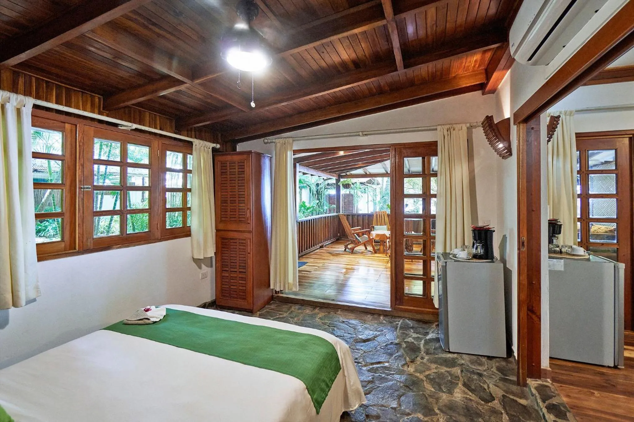 Bed in Hotel Tropico Latino