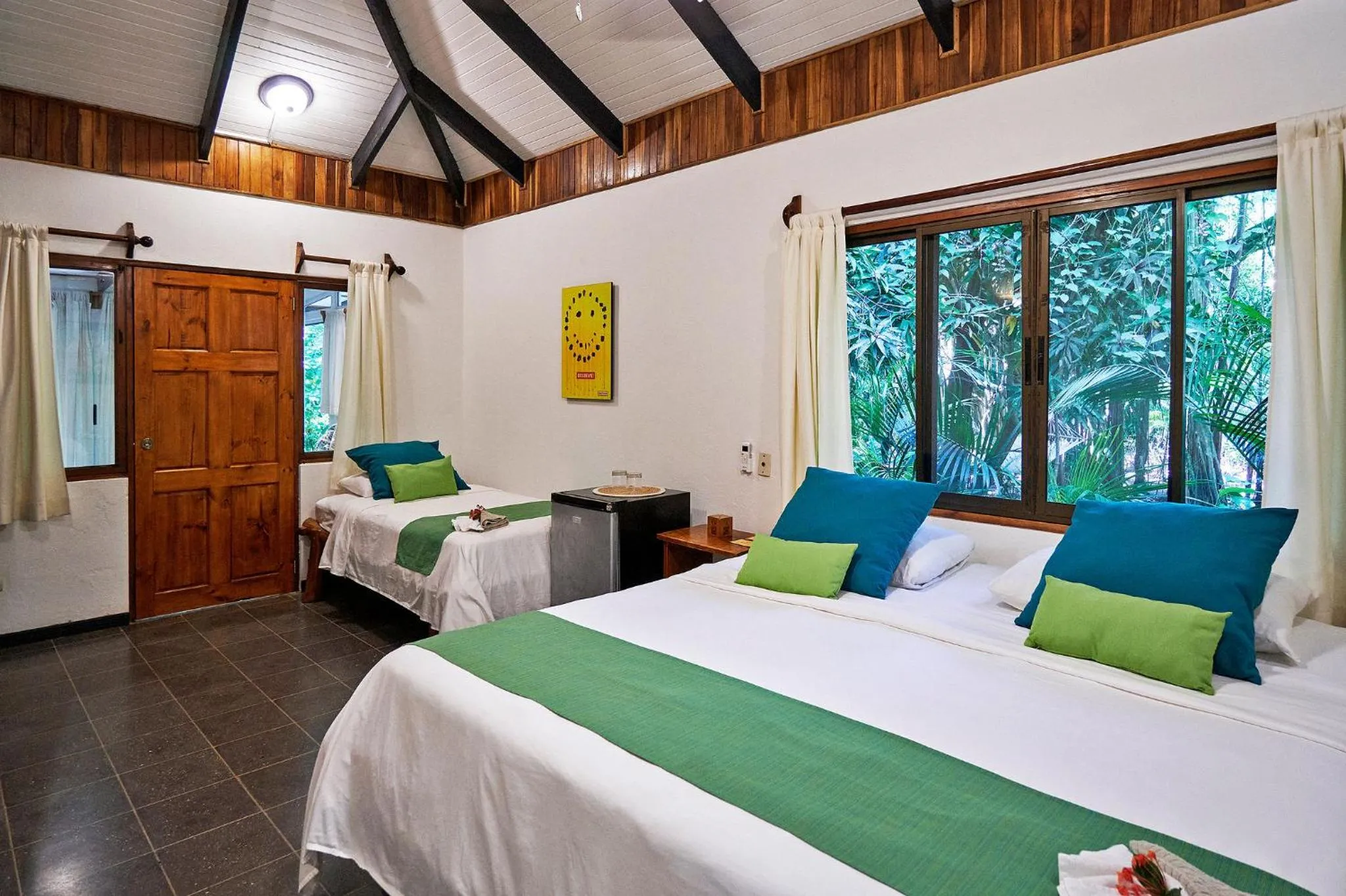 Bed in Hotel Tropico Latino