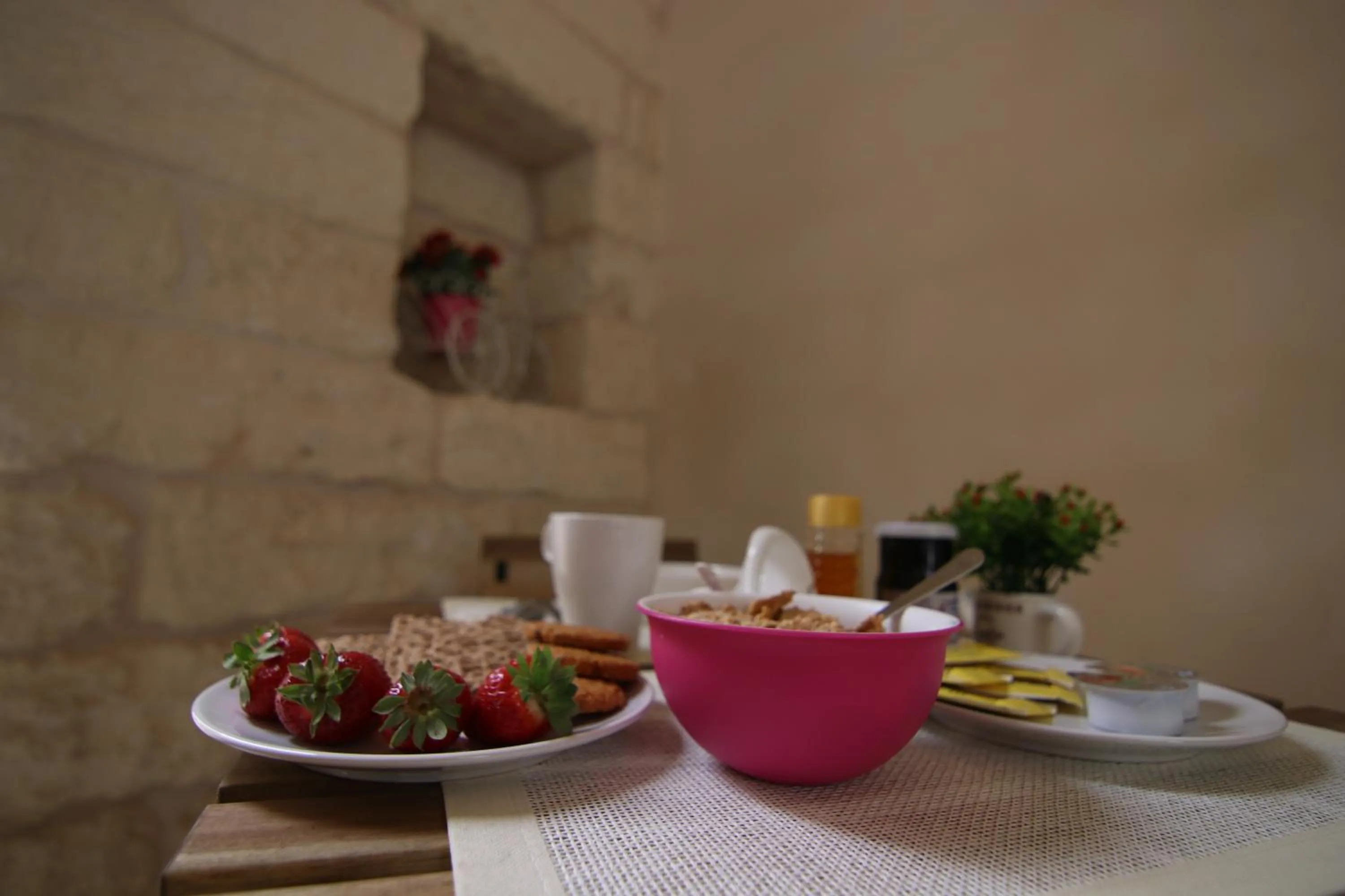 Seating area in Corte Manzoni