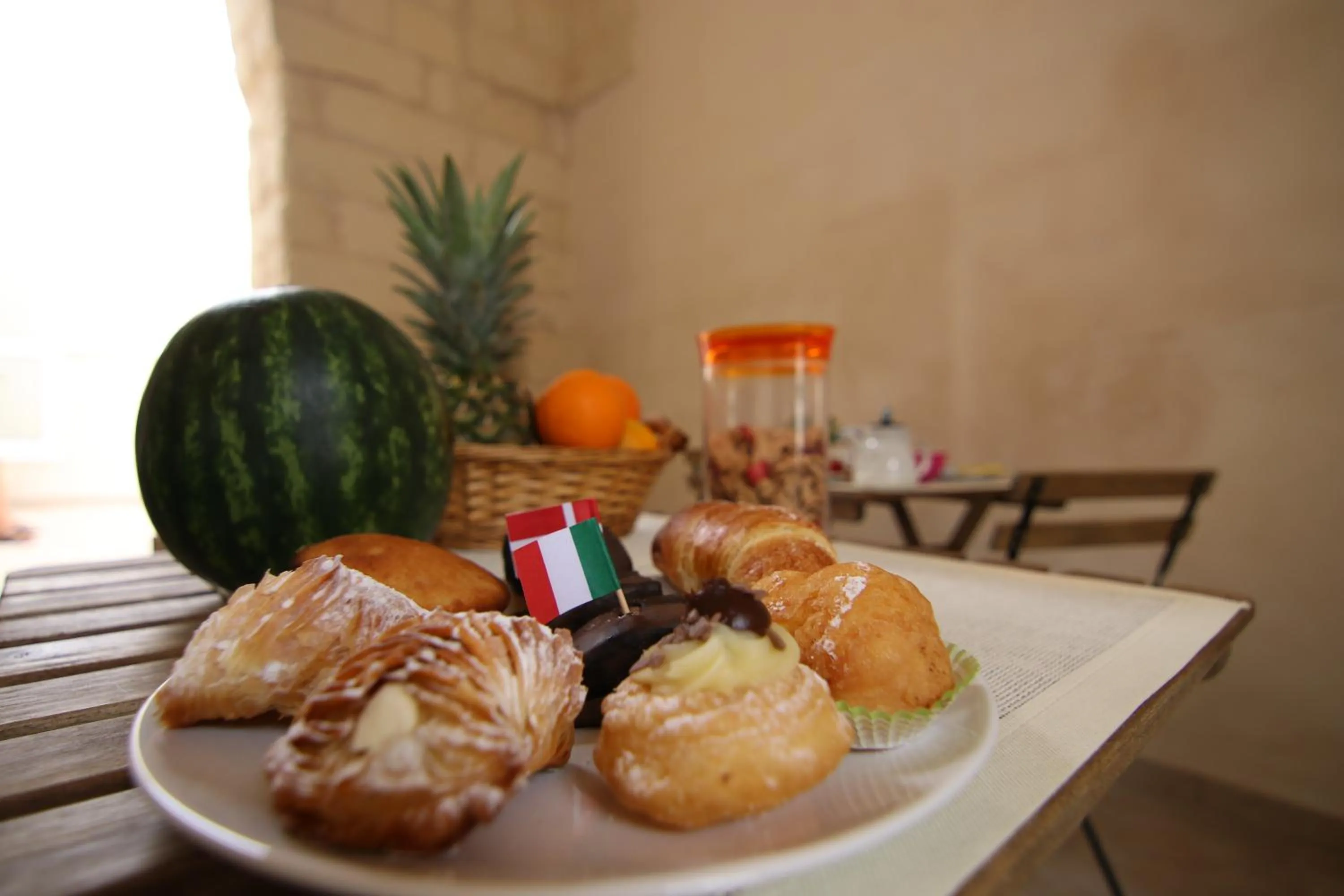 Food and drinks in Corte Manzoni