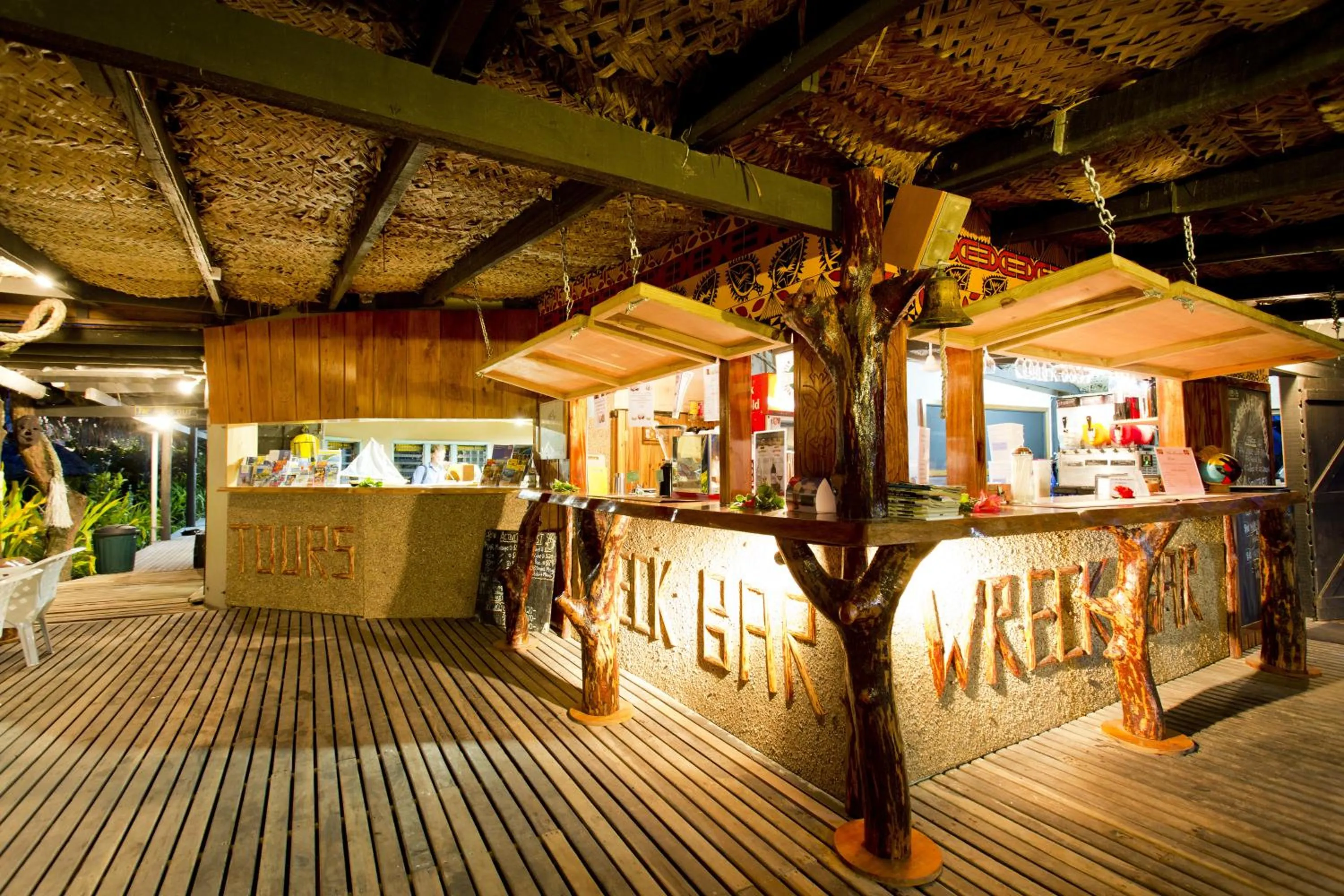 Lounge or bar in Likuri Island Resort Fiji