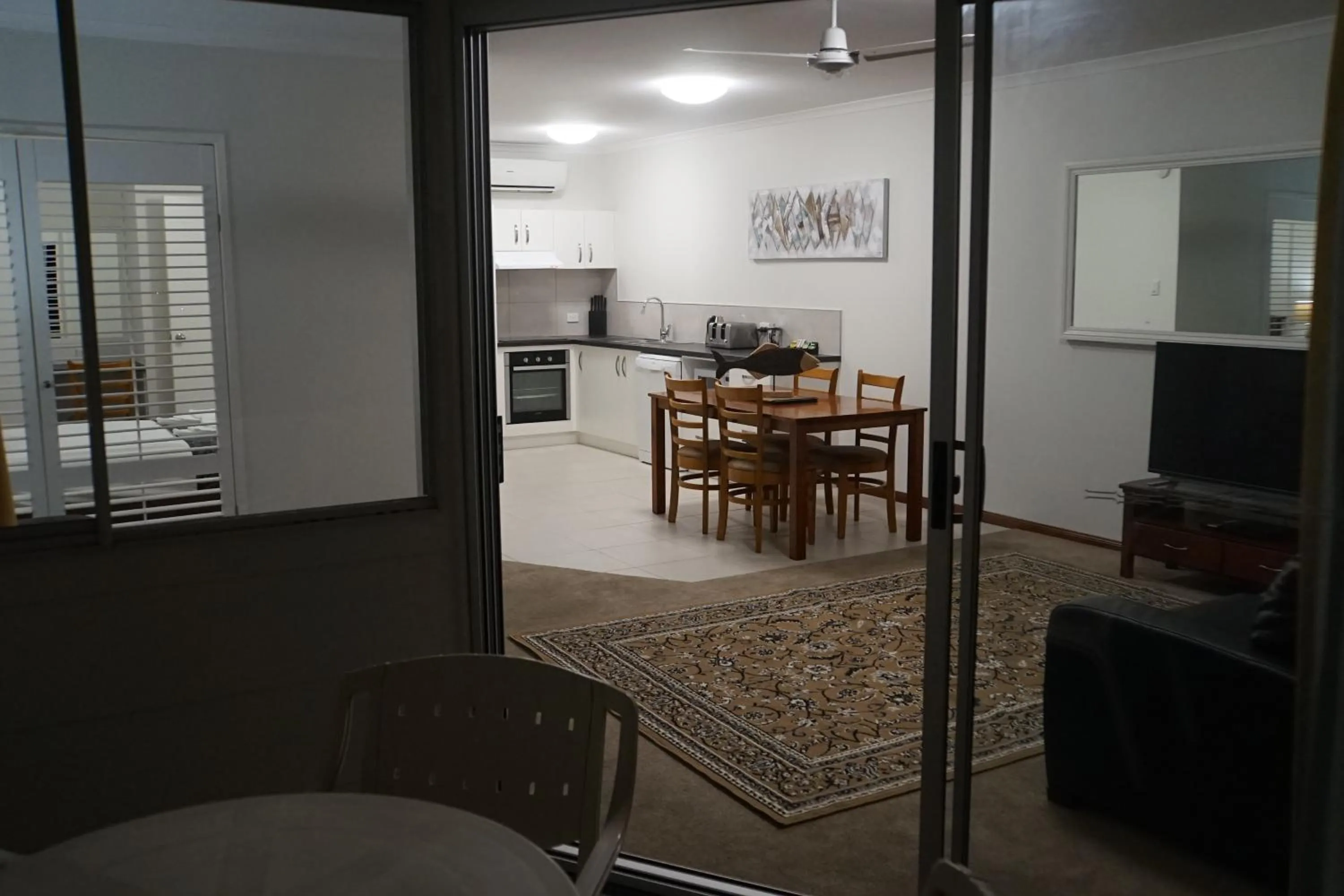 Patio in Airlie Seaview Apartments