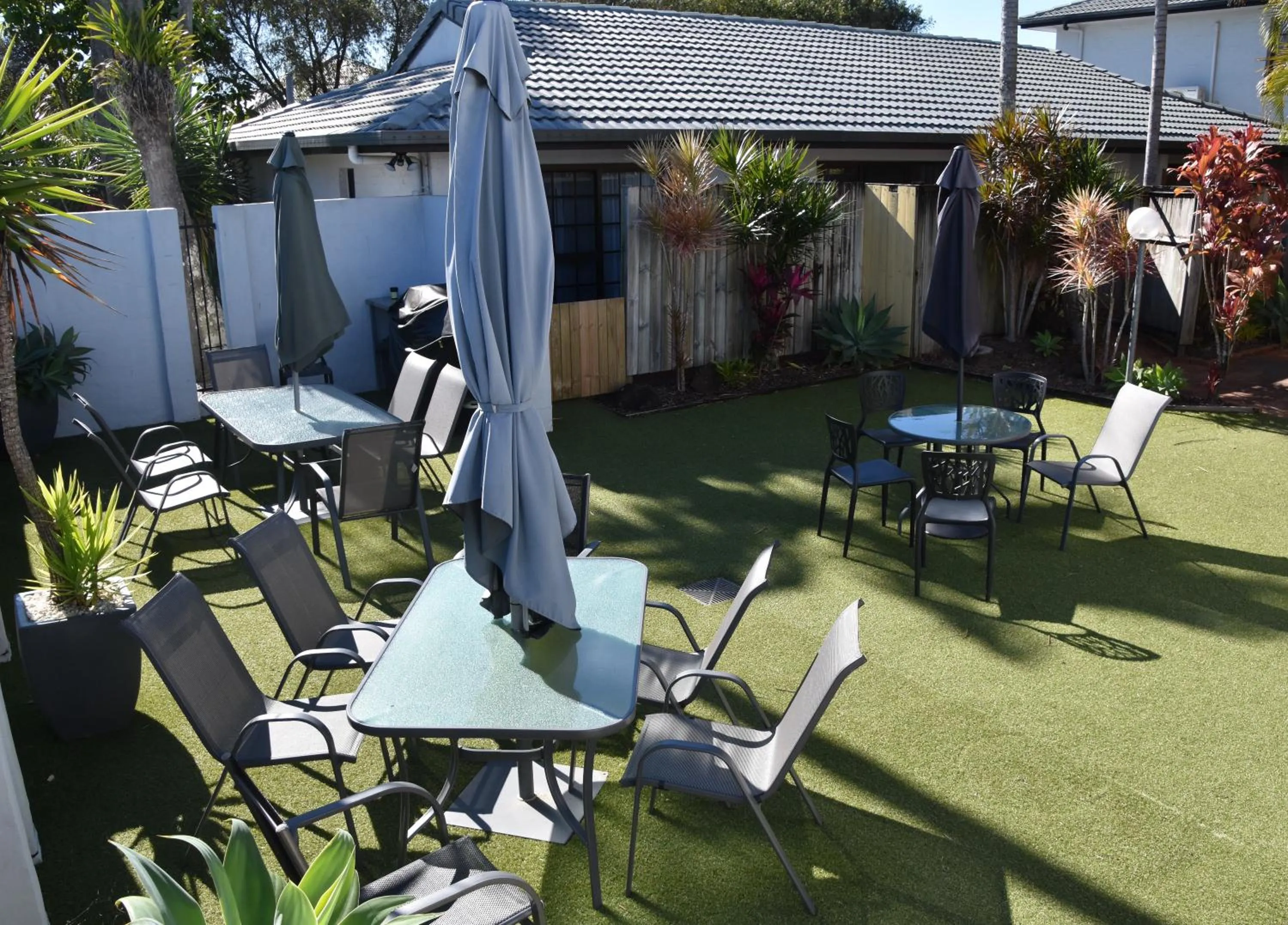 Inner courtyard view in Ballina Homestead Motel