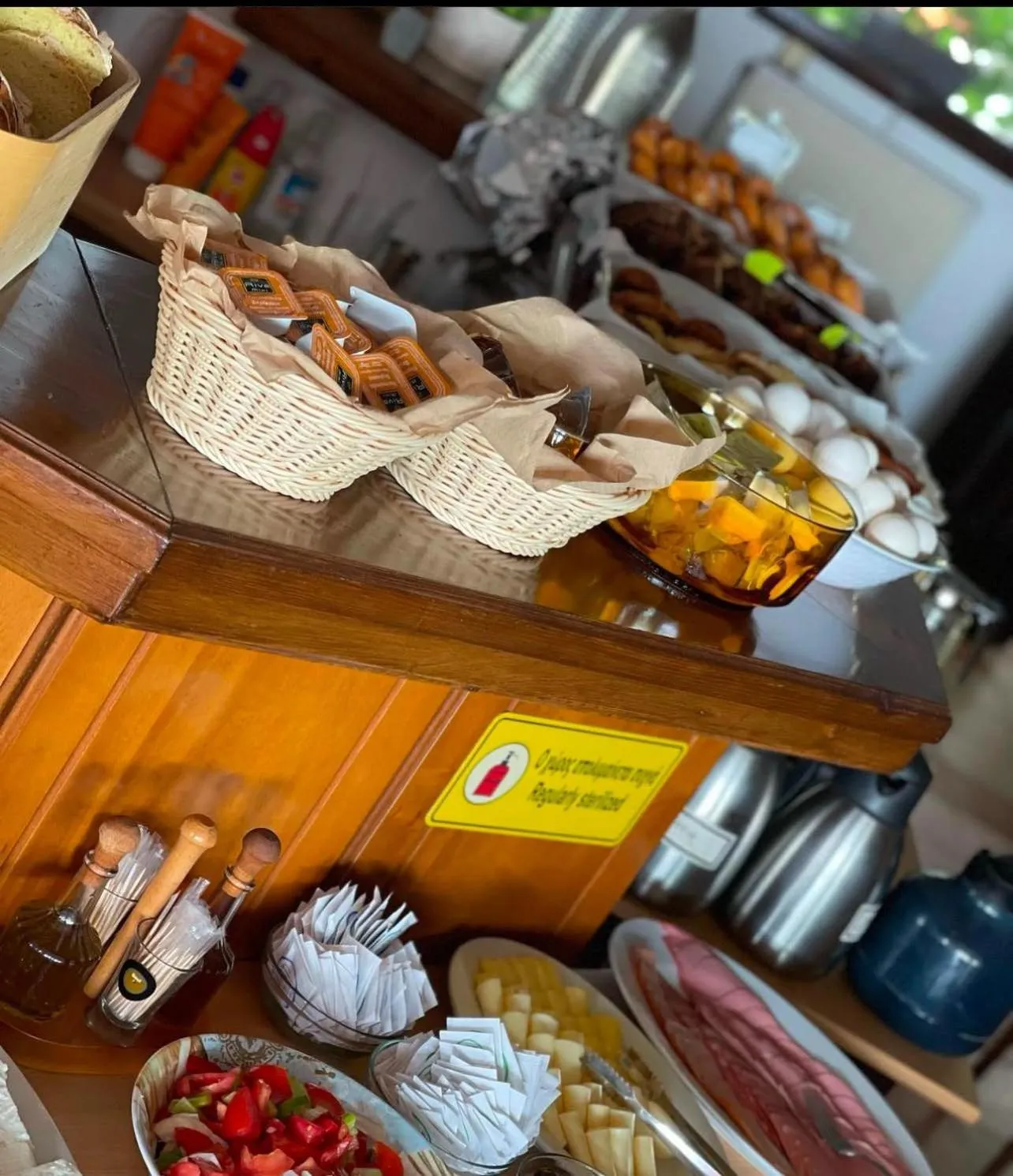 Breakfast in Hotel Hagiati