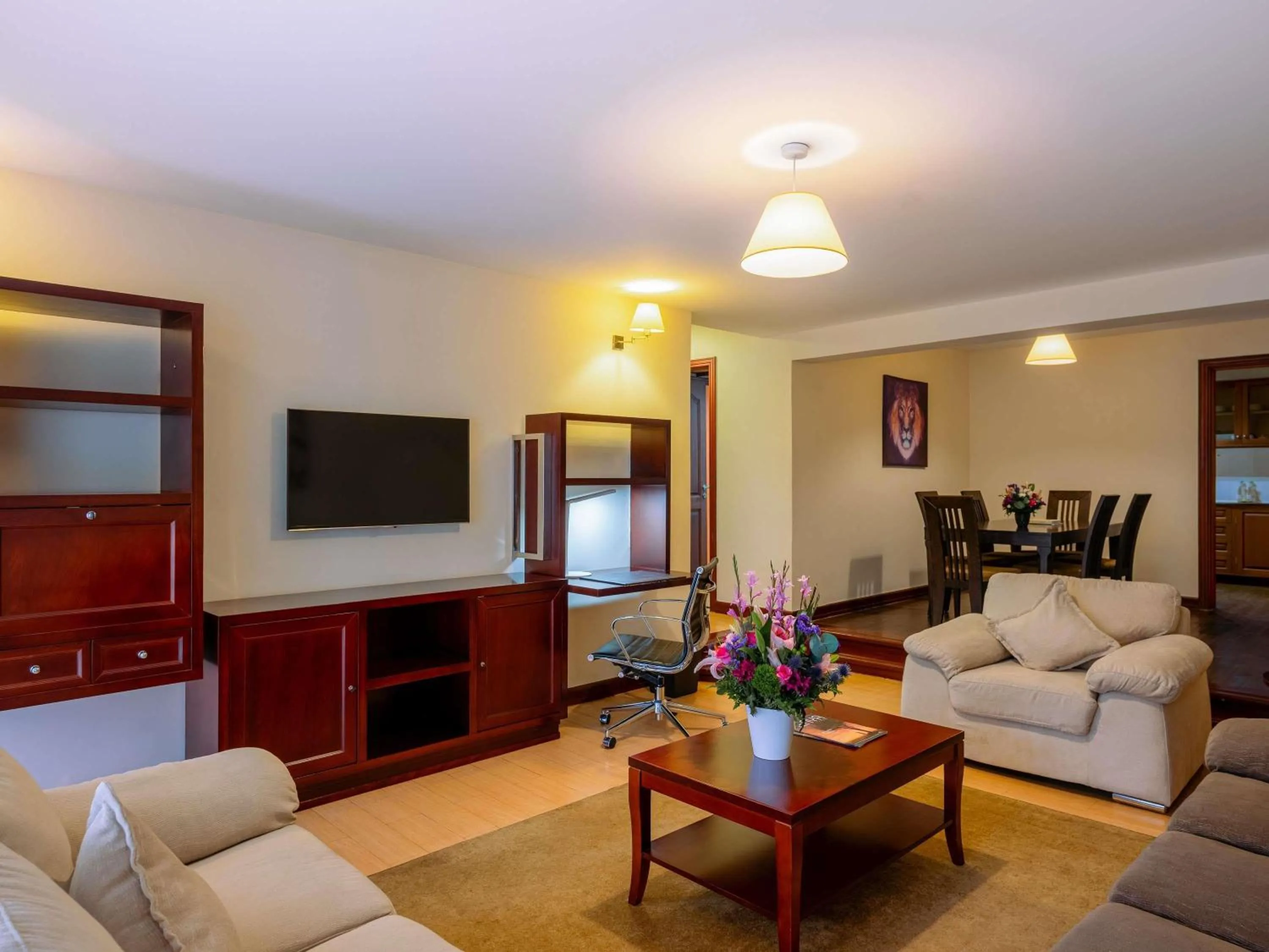 Bedroom in Mövenpick Hotel & Residences Nairobi