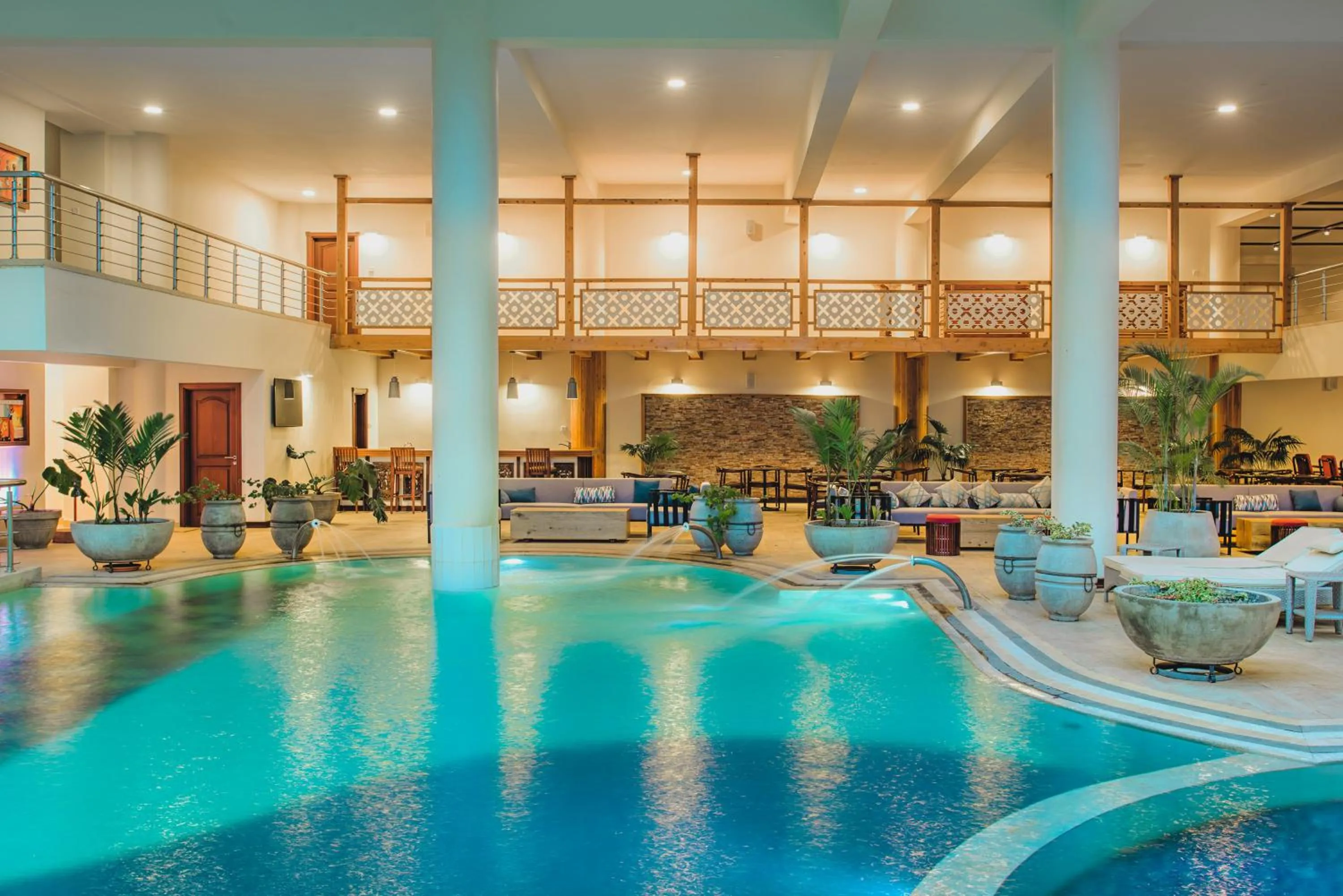 Swimming pool in Mövenpick Hotel & Residences Nairobi