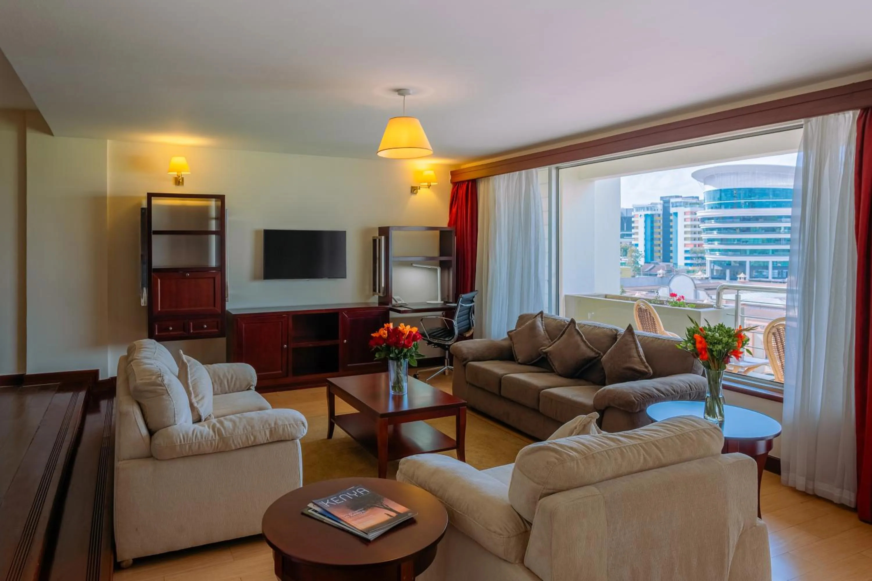 Seating area in Mövenpick Hotel & Residences Nairobi